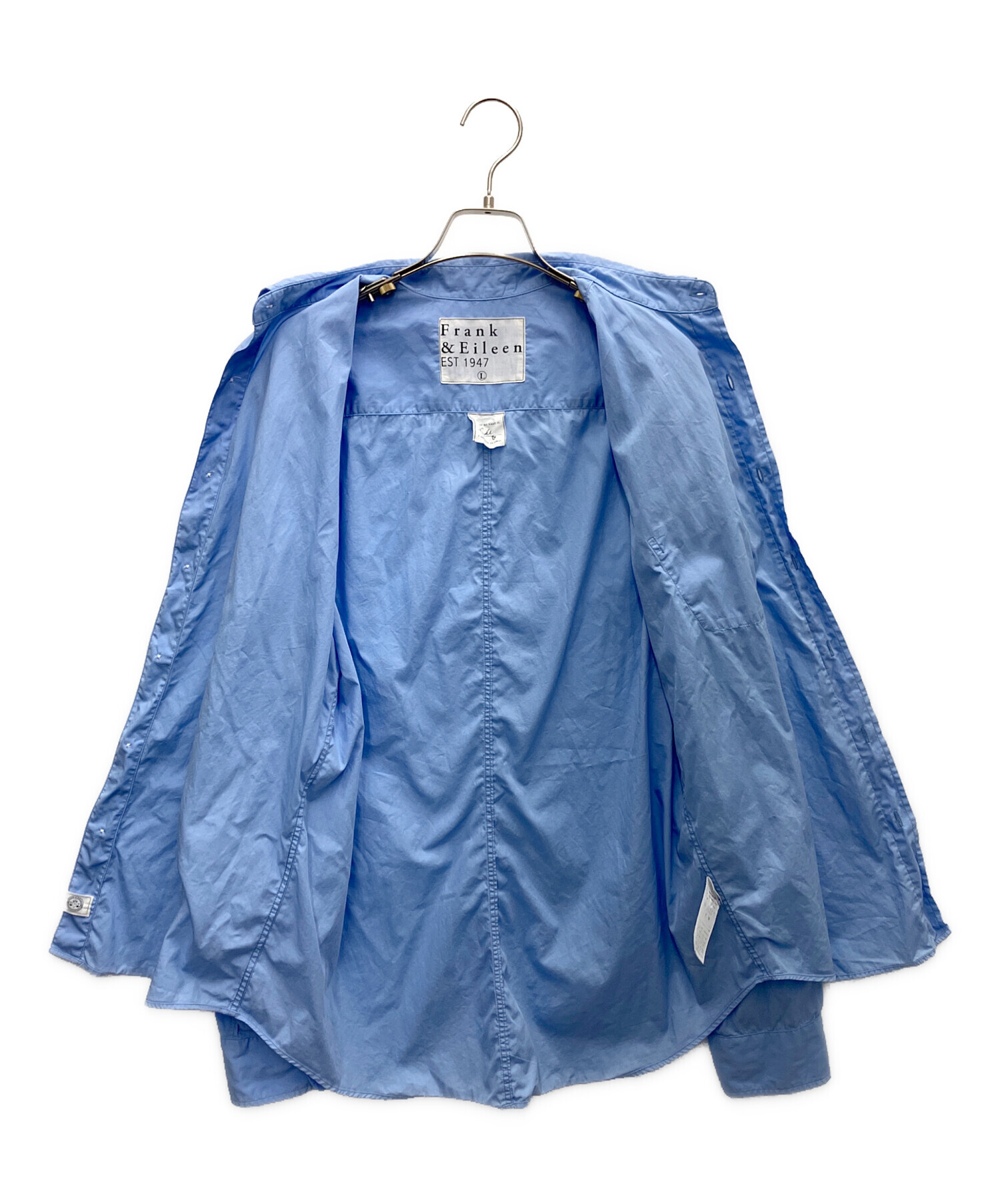 【加古川店】 中古 Frank&amp;Eileen | フランクアンドアイリーン 長袖シャツ JOEDY/WBSI 3710700241 サイズ：XS 【112】 フランクアンドアイリーン 長袖シャツ EILEEN 綿100% ホワイト S