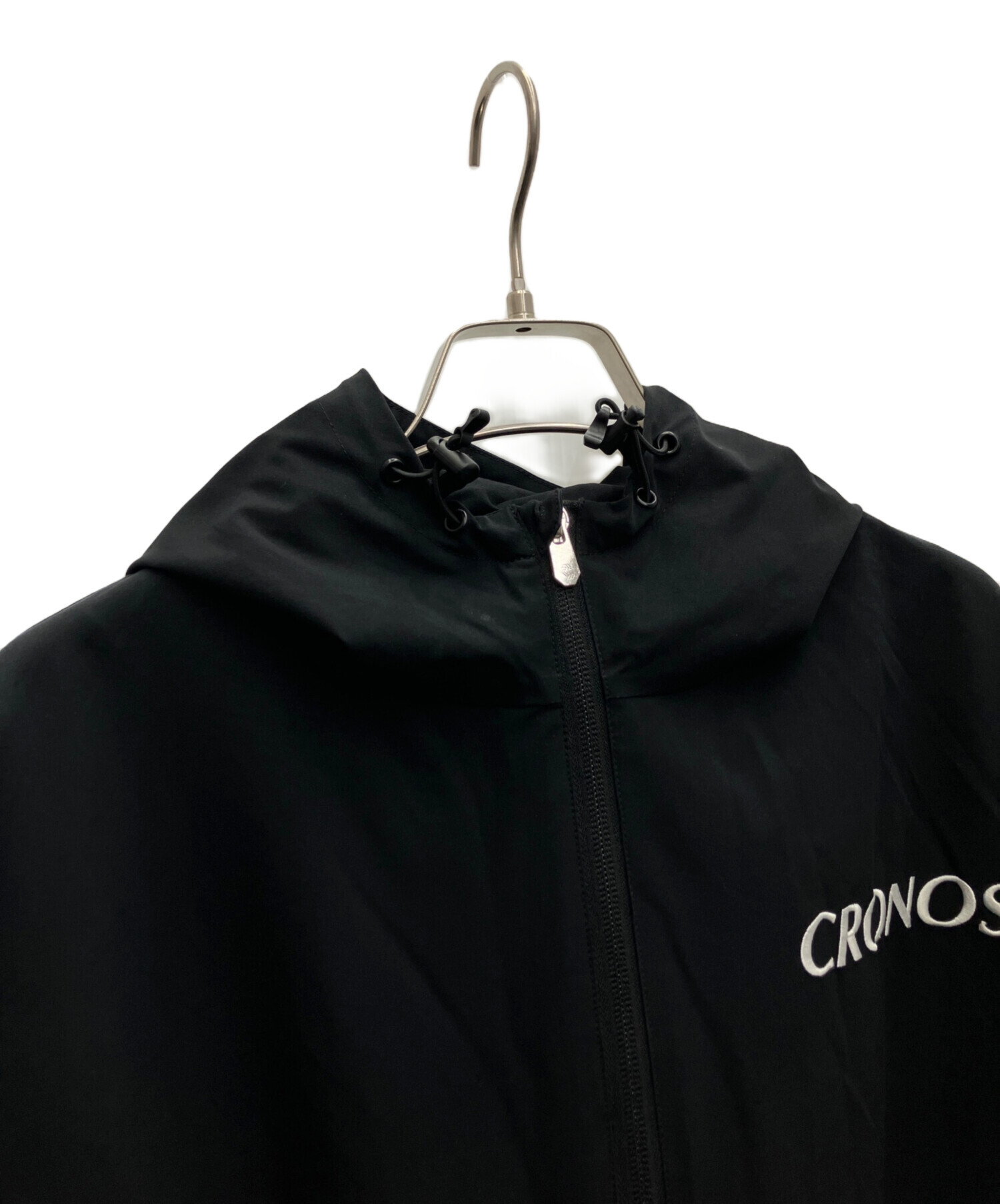 中古・古着通販】CRONOS (クロノス) ナイロンジャケット ブラック