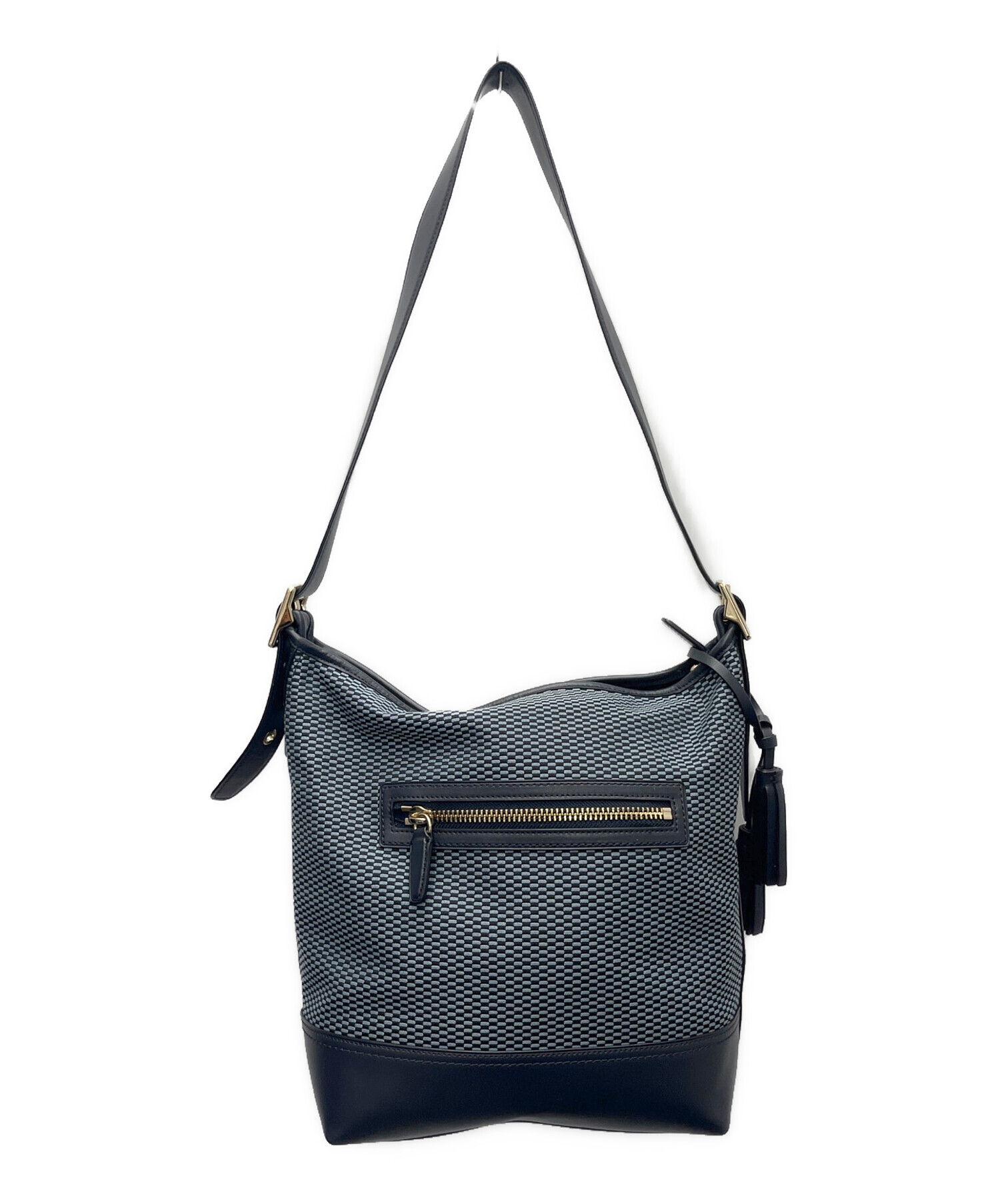 中古・古着通販】COACH (コーチ) ショルダーバッグ ネイビー｜ブランド