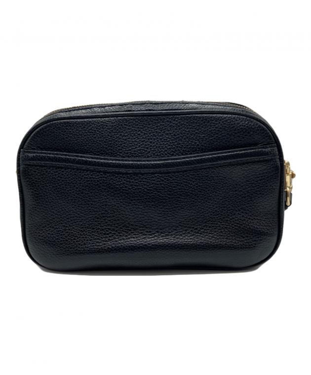 中古・古着通販】COACH (コーチ) ショルダーポーチ ブラック｜ブランド
