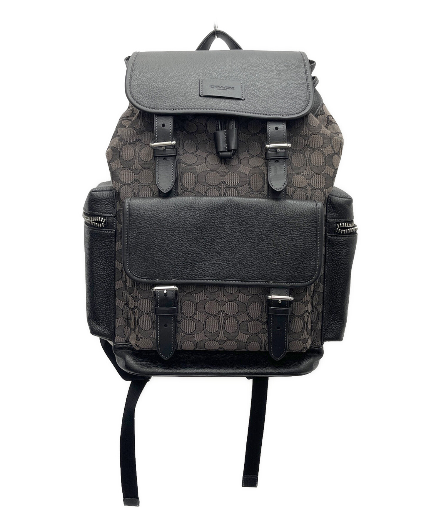 中古・古着通販】COACH (コーチ) リュック ブラック｜ブランド・古着