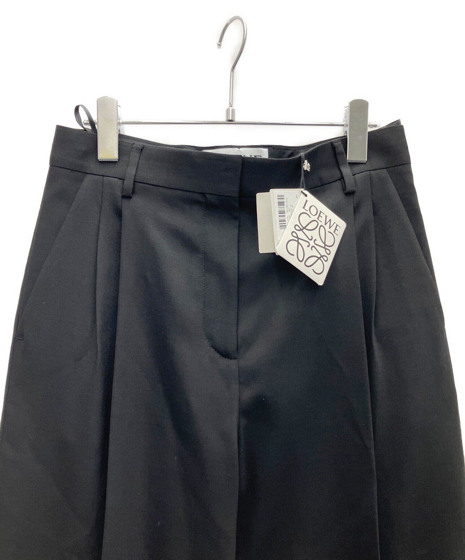 中古・古着通販】LOEWE (ロエベ) センタープレス ストレート パンツ