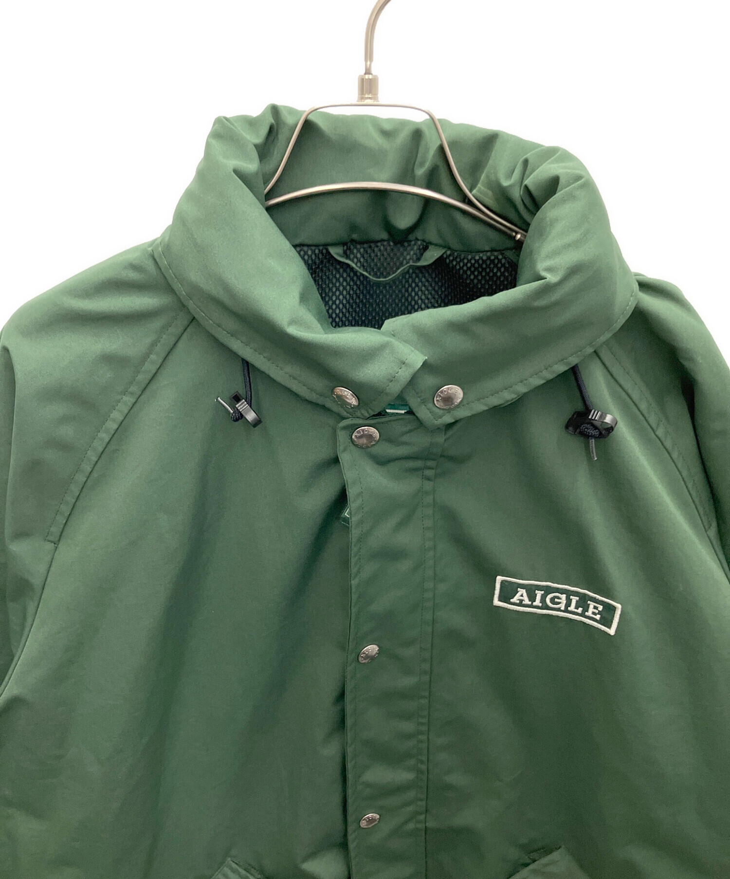 AURALEE グリーン マウンテンパーカー サイズ4 中古・古着通販】AIGLE (エーグル) マウンテンパーカー グリーン
