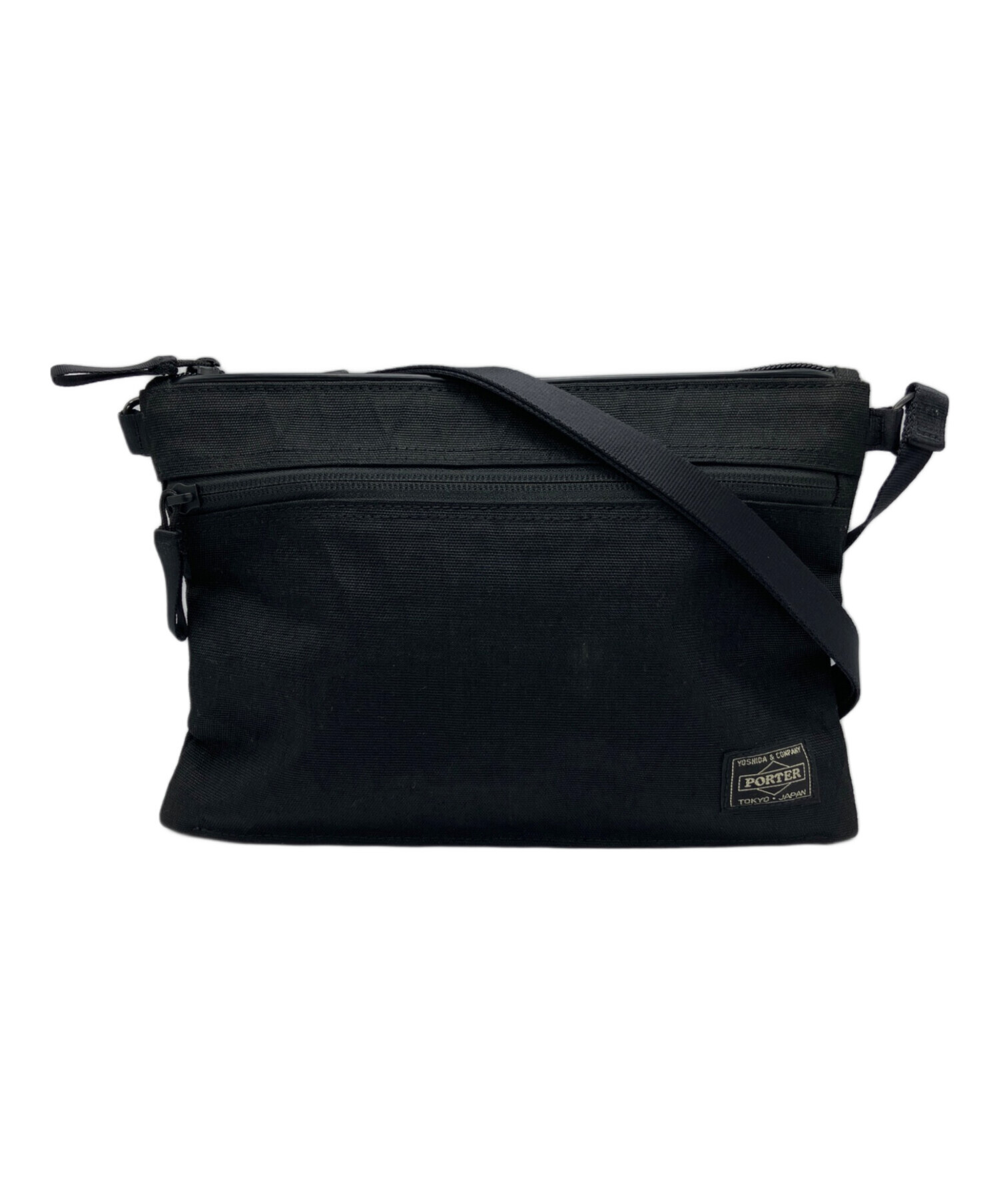 PORTER ポーター/ショルダーバッグ/ABランク/24【中古】 中古・古着通販】PORTER (ポーター) ショルダーバッグ ブラック
