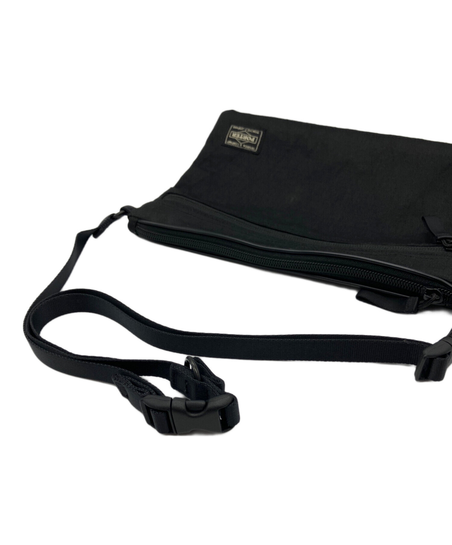 中古・古着通販】PORTER (ポーター) ショルダーバッグ ブラック