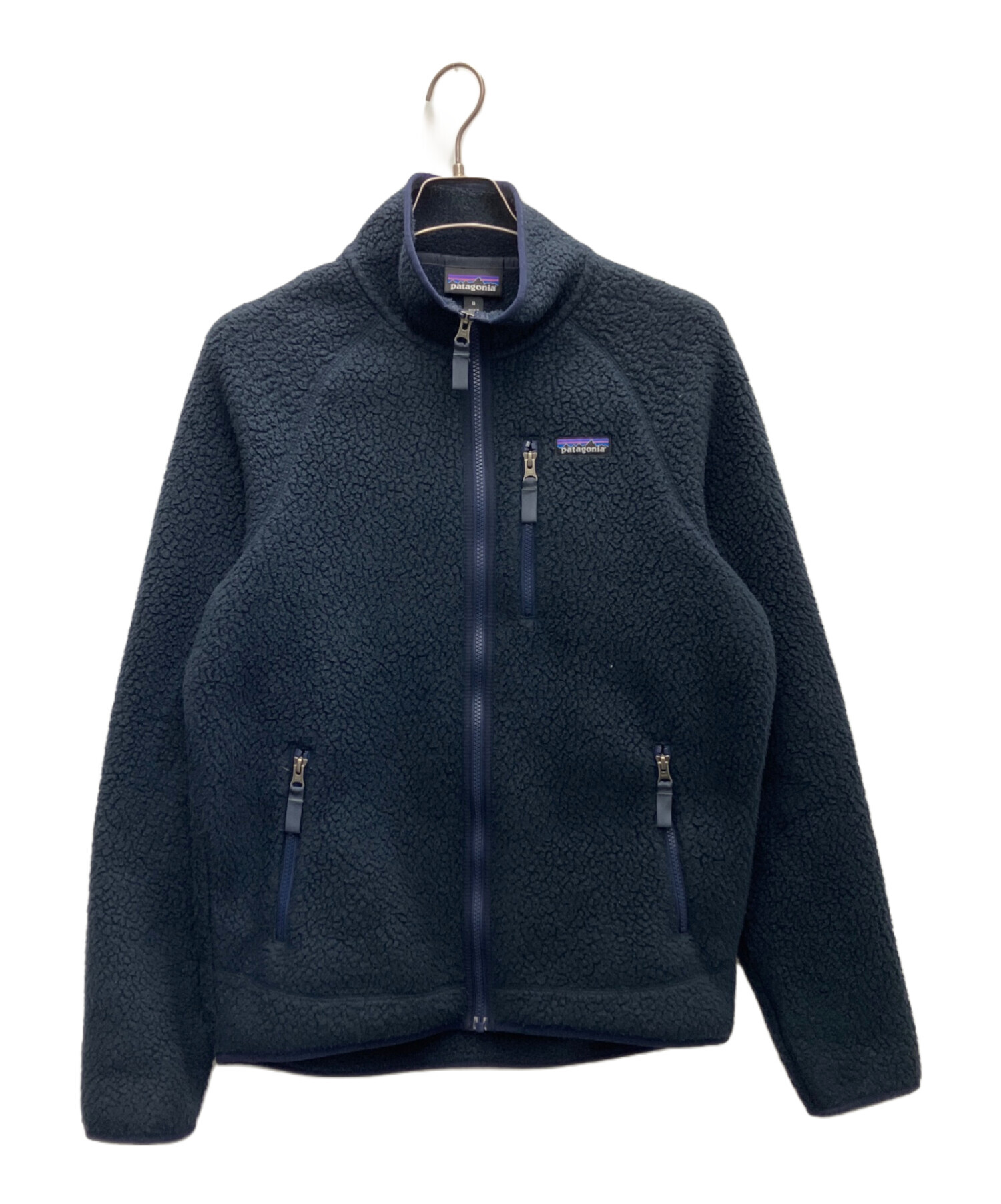 美品！廃盤2019年【パタゴニア】バギーズジャケット　SNBL ネイビー S9 Patagonia baggies jacket made in USA size/L パタゴニア バギーズ