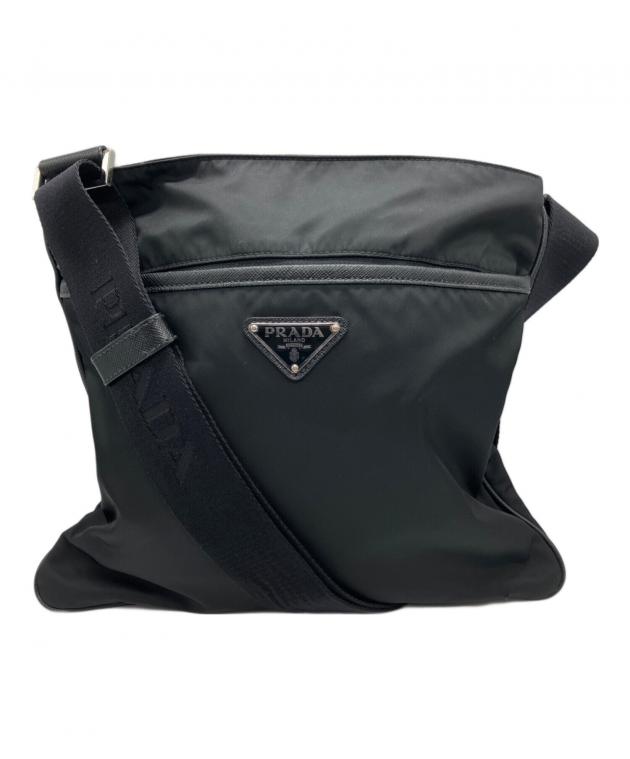 PRADA プラダ ショルダーバッグ 65 黒 【古着】【中古】 中古・古着通販】PRADA (プラダ) ショルダーバッグ ブラック｜ブランド
