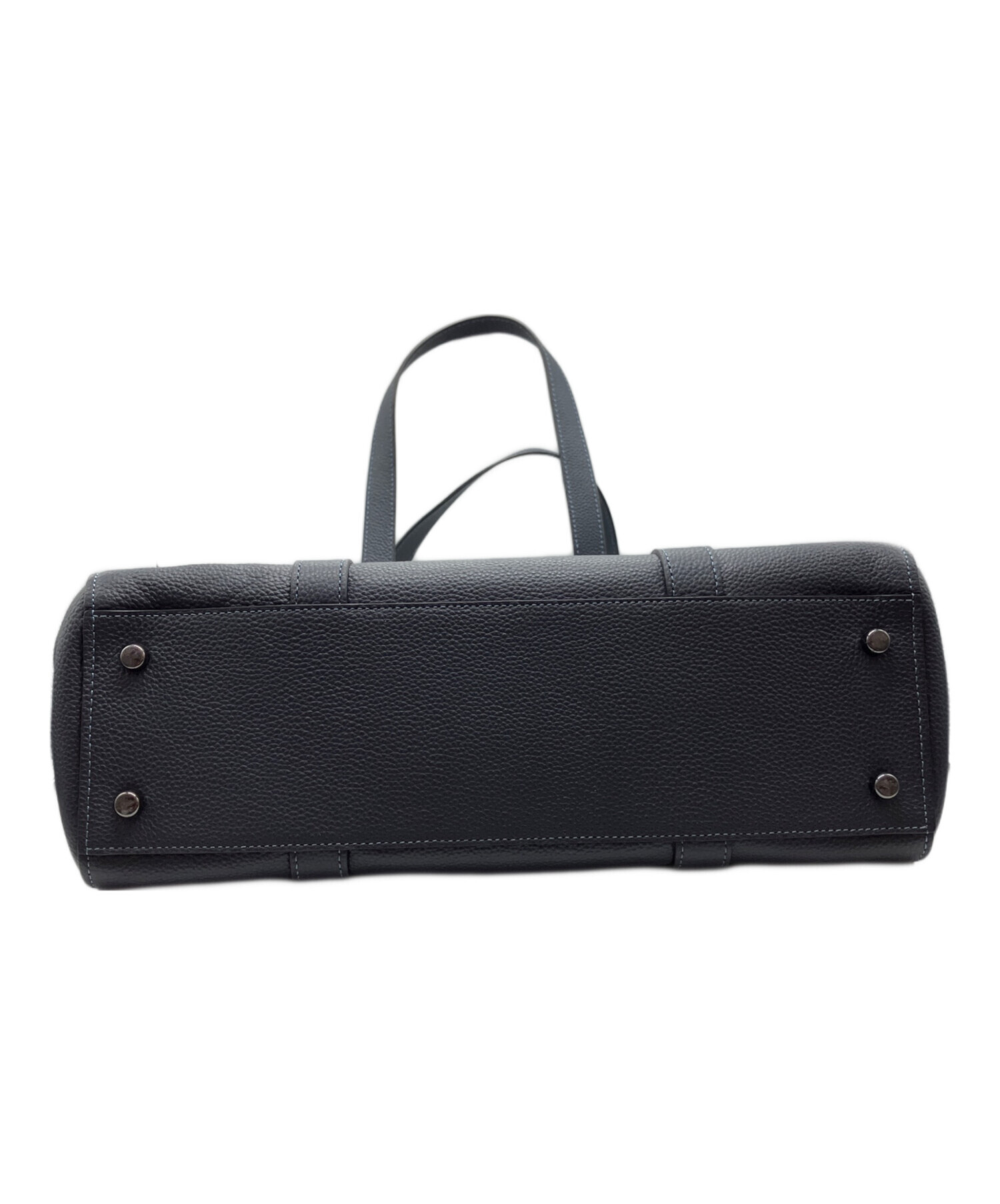 中古・古着通販】COACH (コーチ) ダブルハンドル トート ネイビー