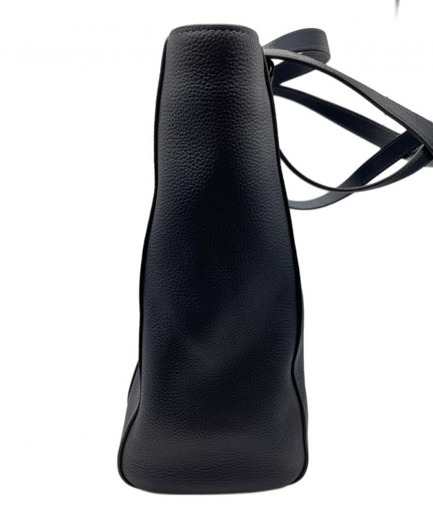 中古・古着通販】COACH (コーチ) ダブルハンドル トート ネイビー