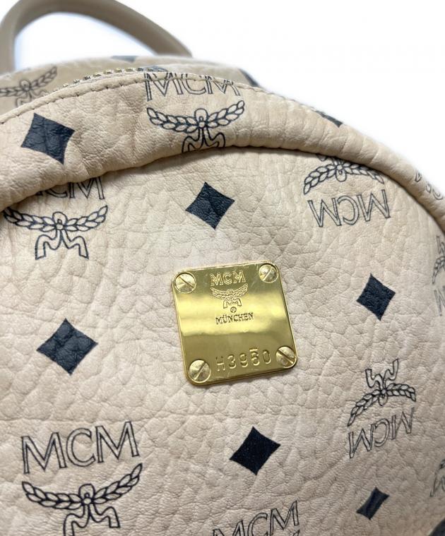 中古・古着通販】MCM (エムシーエム) リュック ベージュ｜ブランド 