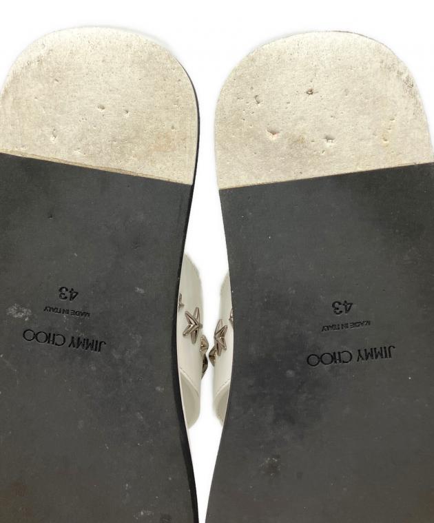 中古・古着通販】JIMMY CHOO (ジミーチュウ) クロスストラップサンダル