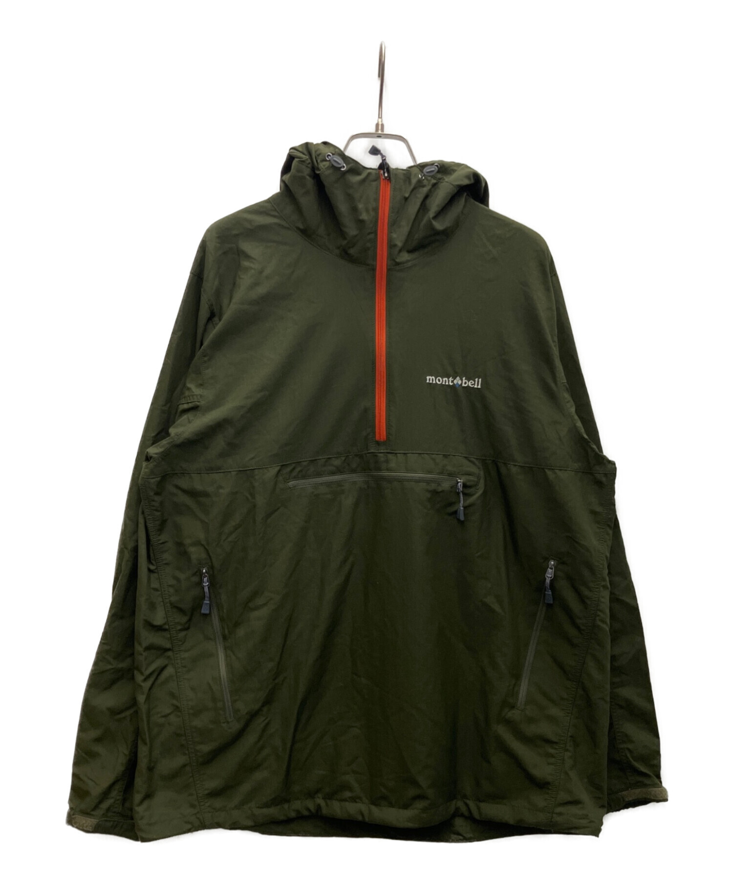 中古・古着通販】mont-bell (モンベル) アノラックパーカー カーキ