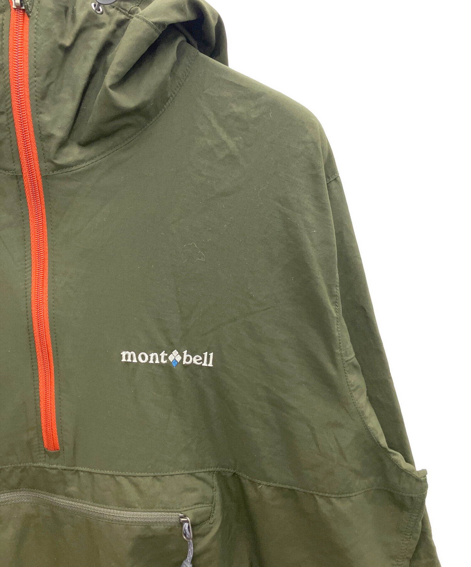 中古・古着通販】mont-bell (モンベル) アノラックパーカー カーキ