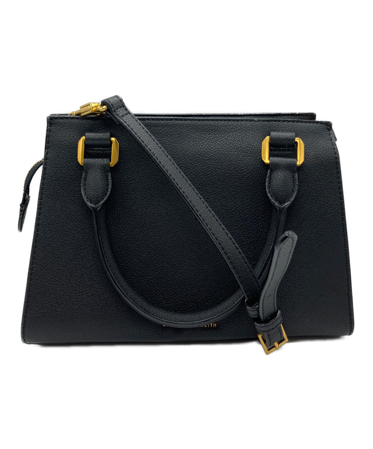 CHARLES & KEITH 2way ショルダー バッグブラック 中古・古着通販】CHARLES & KEITH (チャールズアンドキース) 2WAY