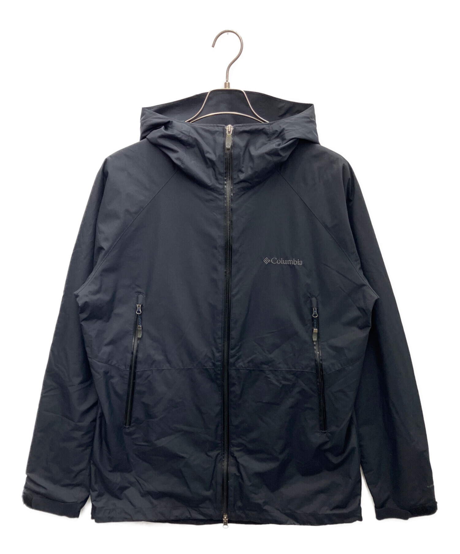 中古・古着通販】Columbia (コロンビア) ナイロンジャケット ブラック 