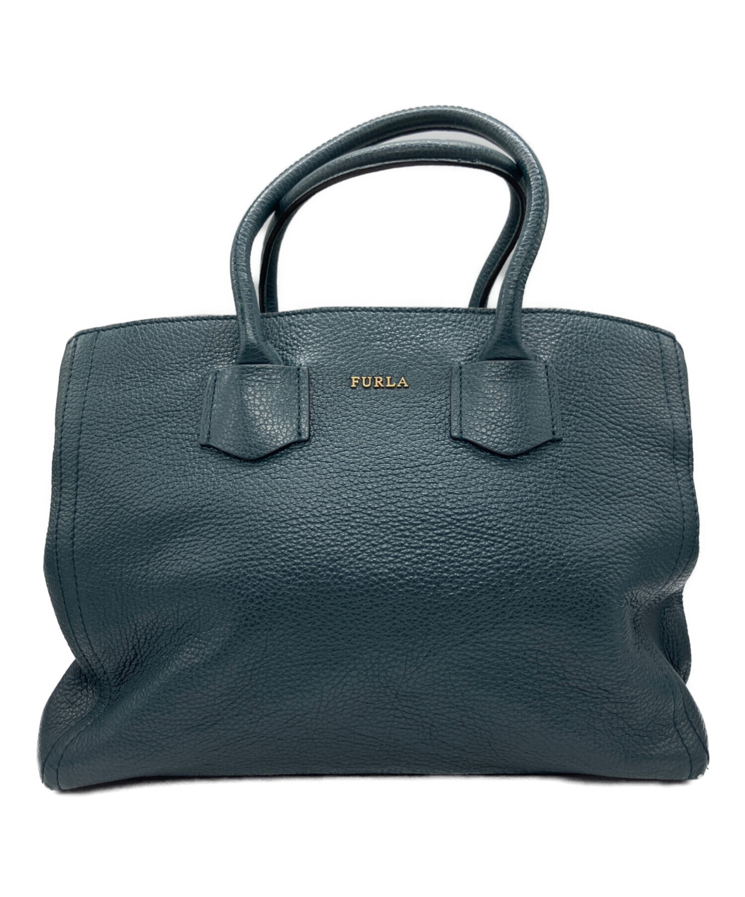 中古・古着通販】FURLA (フルラ) 2WAYショルダーバッグ ダークグリーン 