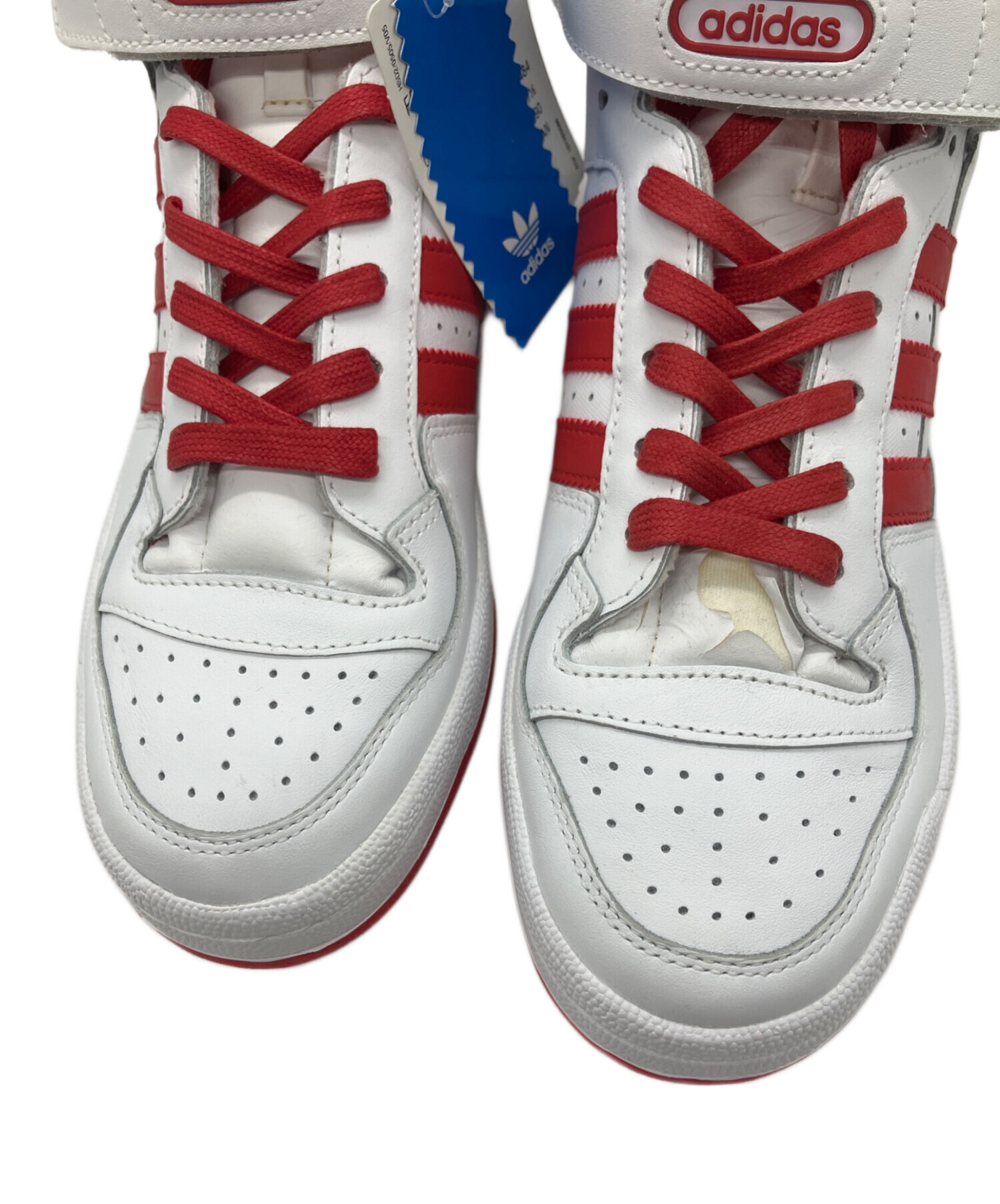 中古・古着通販】adidas (アディダス) スニーカー レッド×ホワイト