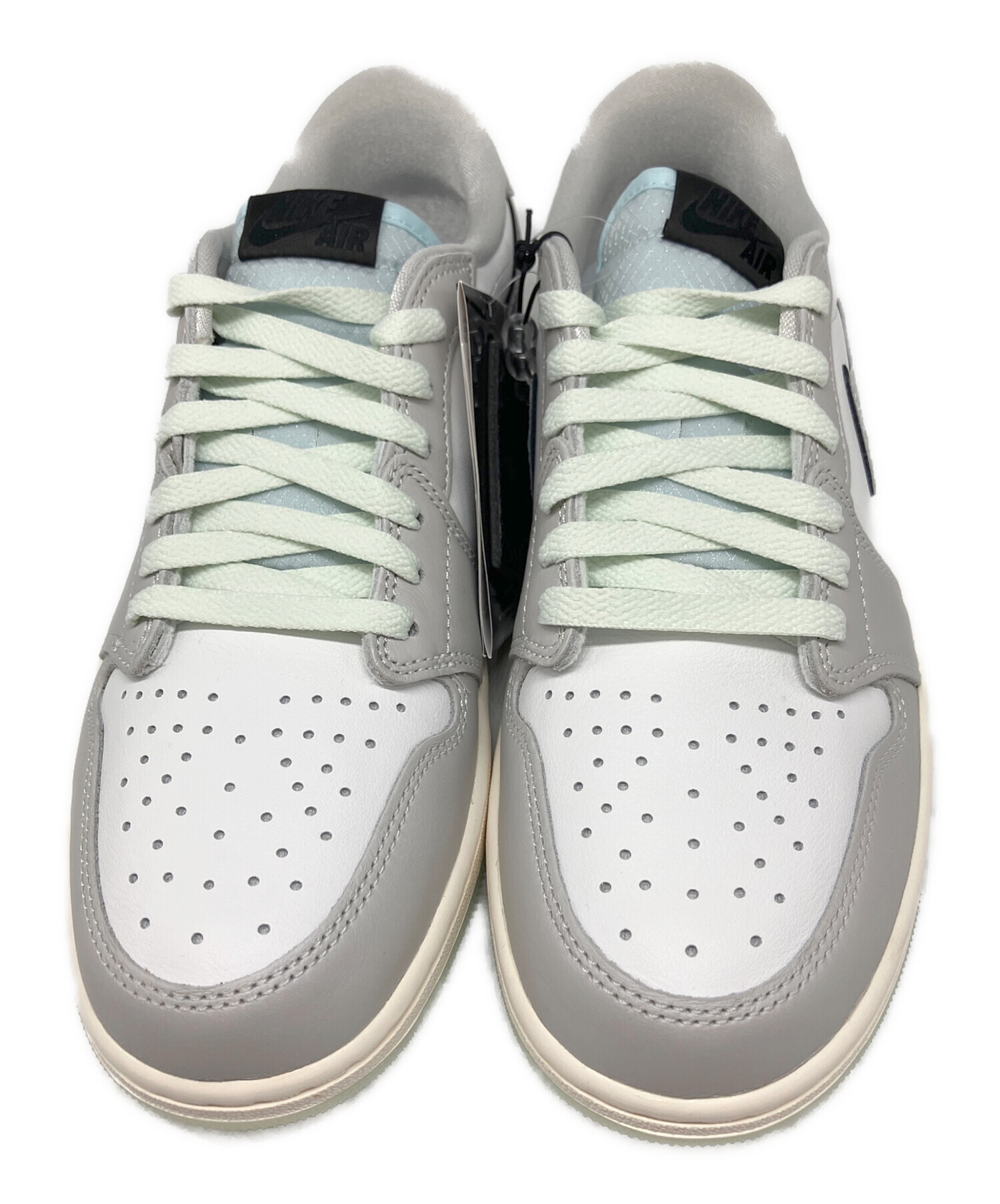 中古・古着通販】NIKE (ナイキ) AIR JORDAN 1 RETRO LOW グレー サイズ 