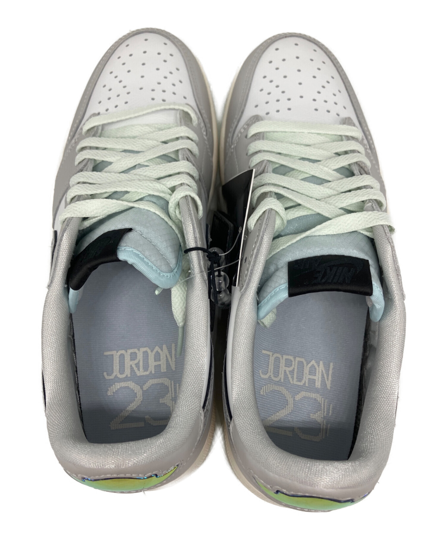 中古・古着通販】NIKE (ナイキ) AIR JORDAN 1 RETRO LOW グレー サイズ 