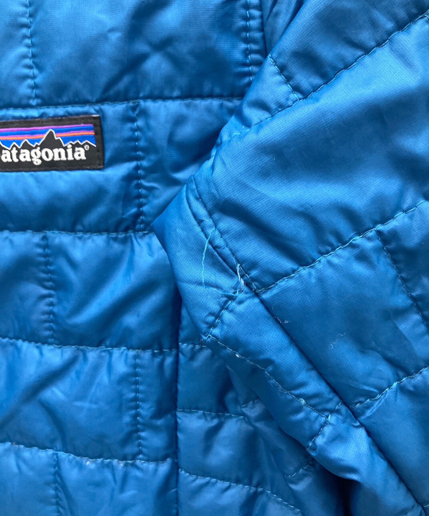 中古・古着通販】Patagonia (パタゴニア) ナノパフジャケット ブルー