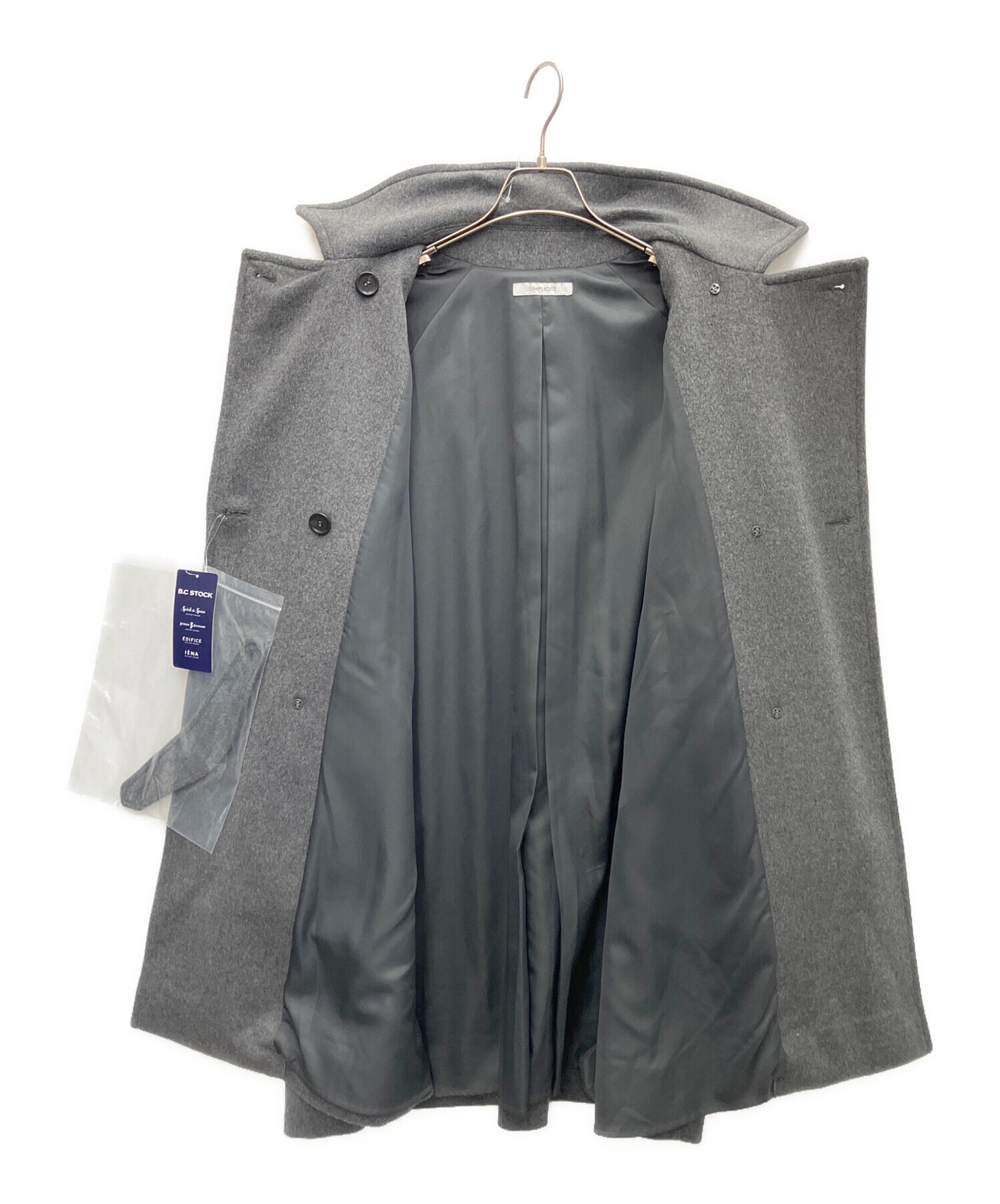 中古・古着通販】SIMPLICITE (シンプリシテ) Wビーバーテントライン