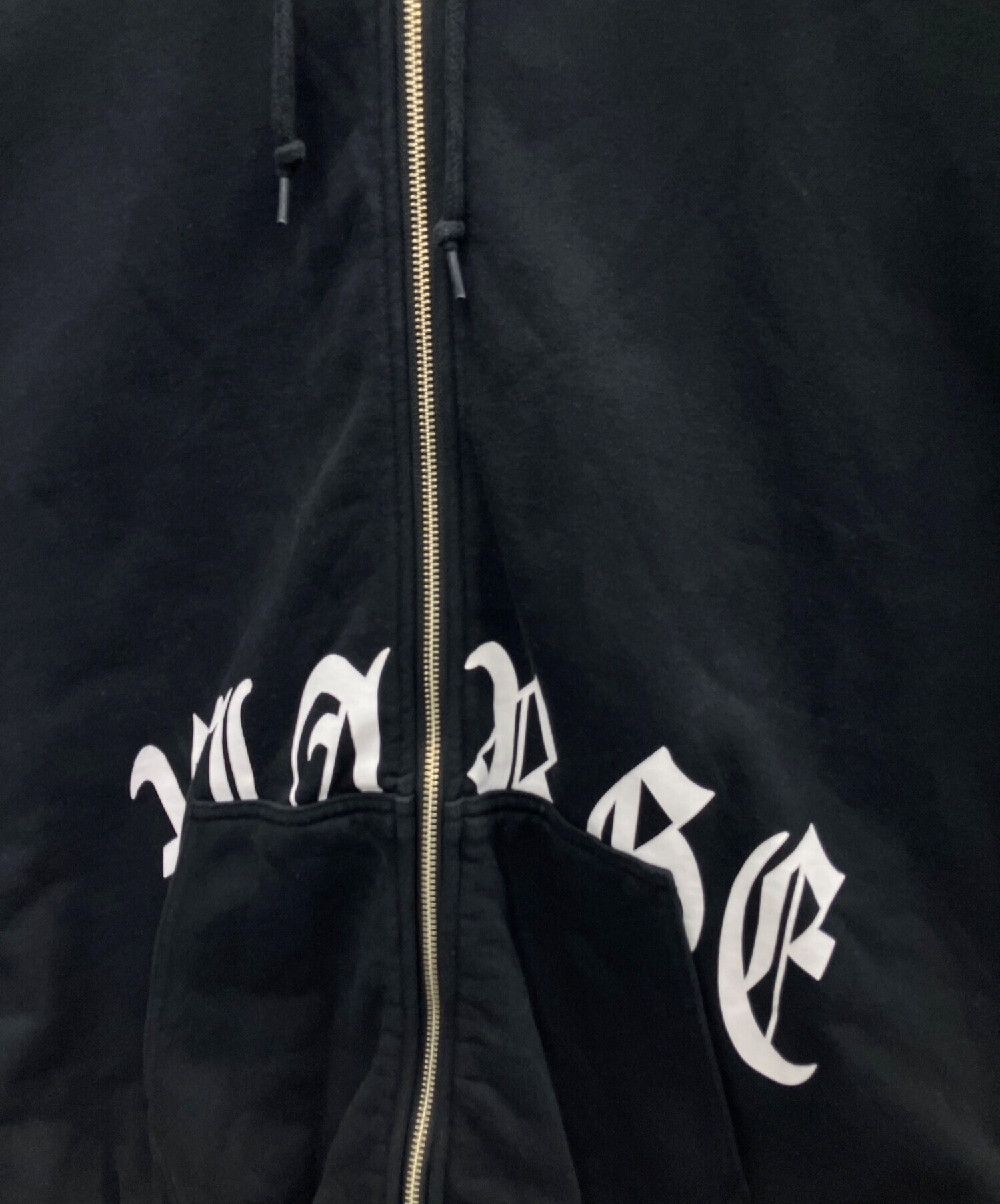 18700円未着用Mal. rerereボンディングパーカーブラック黒 中古・古着通販】X-LARGE (エクストララージ) ジップパーカー ブラック