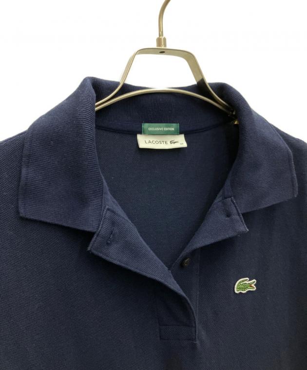 中古・古着通販】LACOSTE (ラコステ) 半袖ワンピース ネイビー サイズ