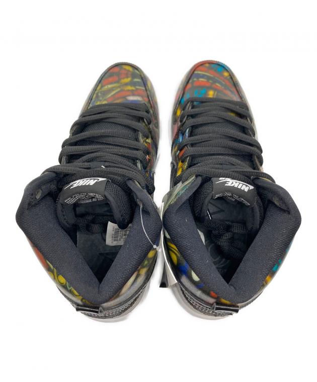 中古・古着通販】NIKE (ナイキ) ハイカットスニーカー マルチカラー 中古・古着通販】NIKE (ナイキ) ハイカットスニーカー マルチカラー