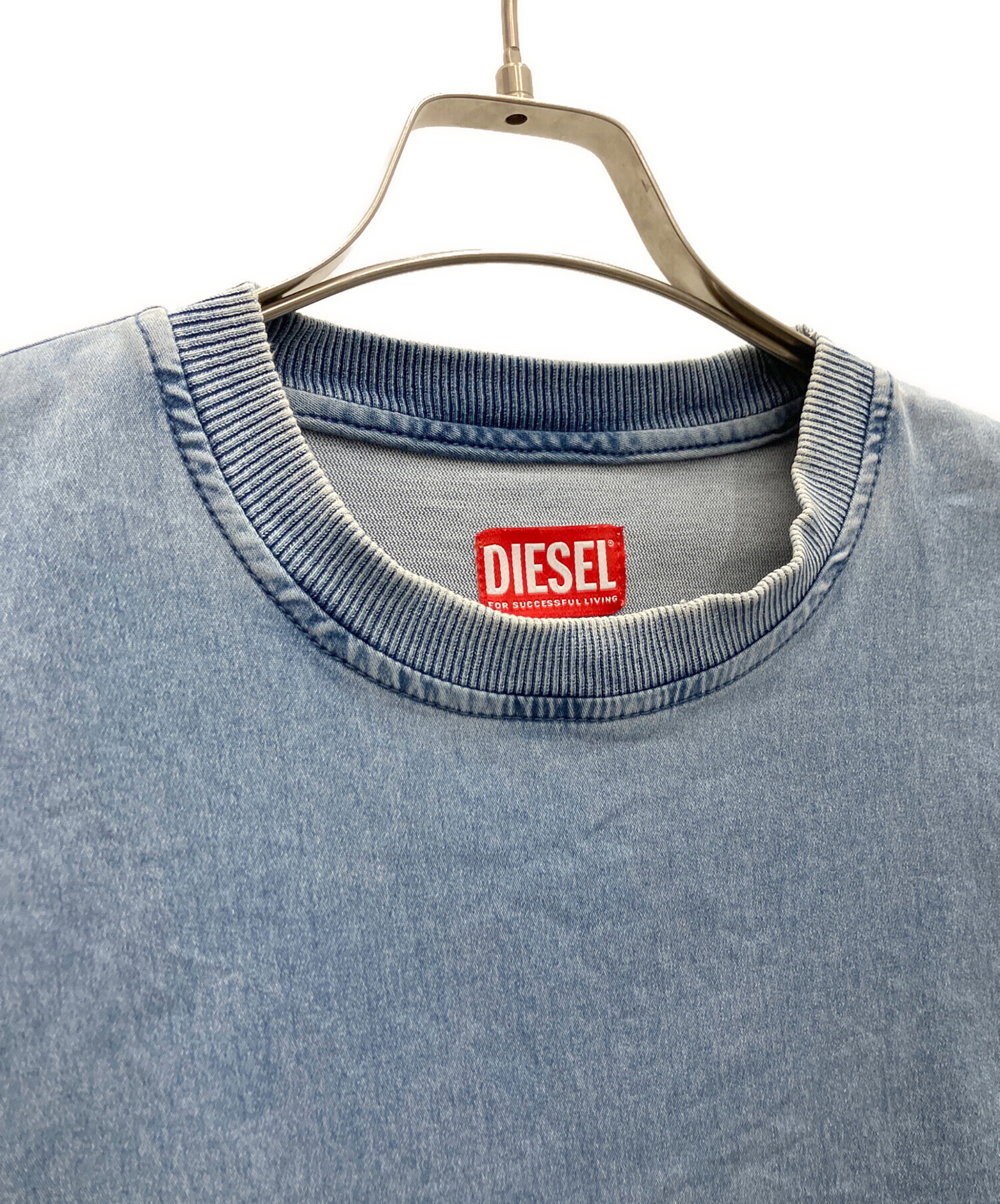 中古・古着通販】DIESEL (ディーゼル) 半袖カットソー インディゴ