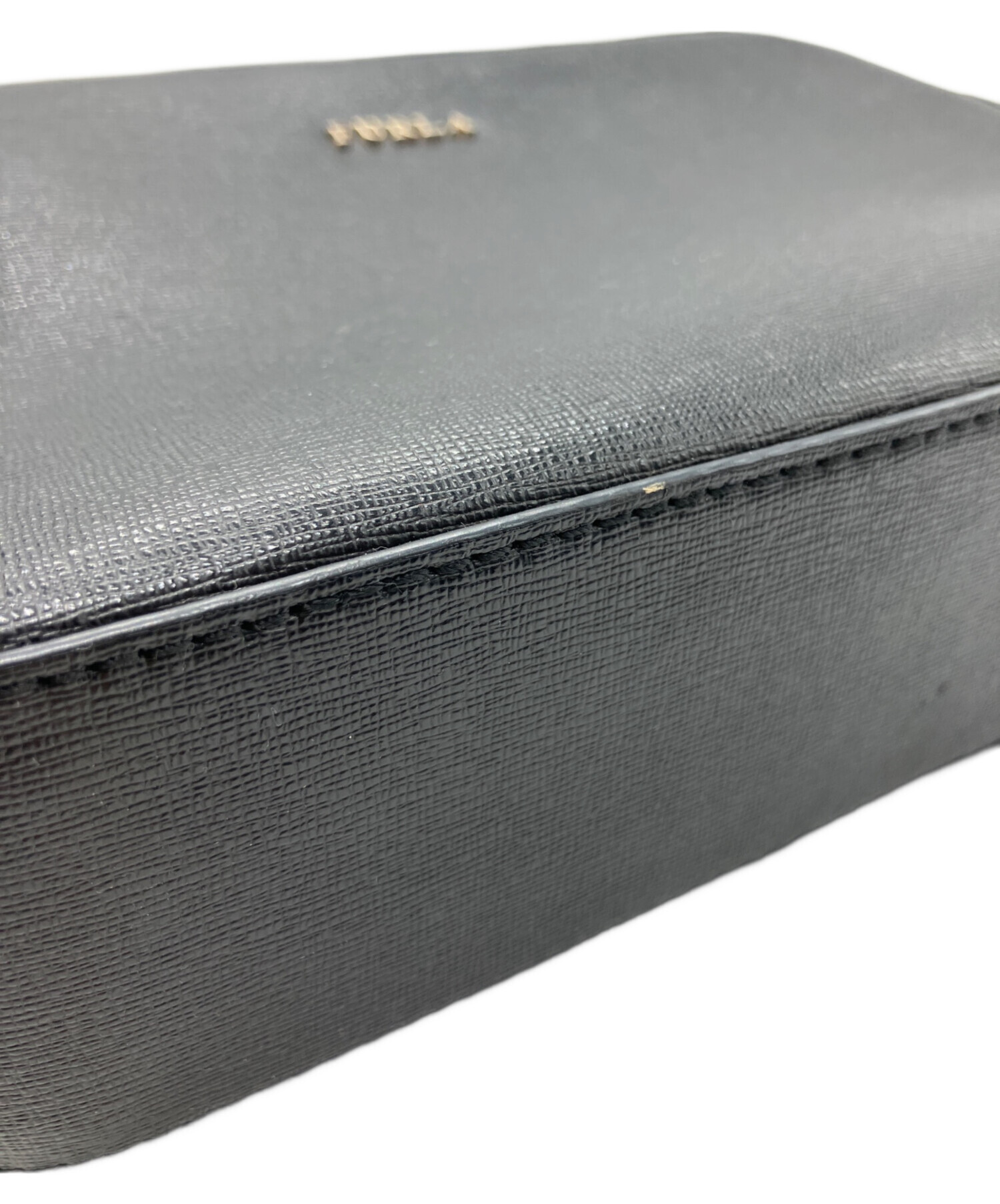 中古・古着通販】FURLA (フルラ) ショルダーバッグ ブラック｜ブランド