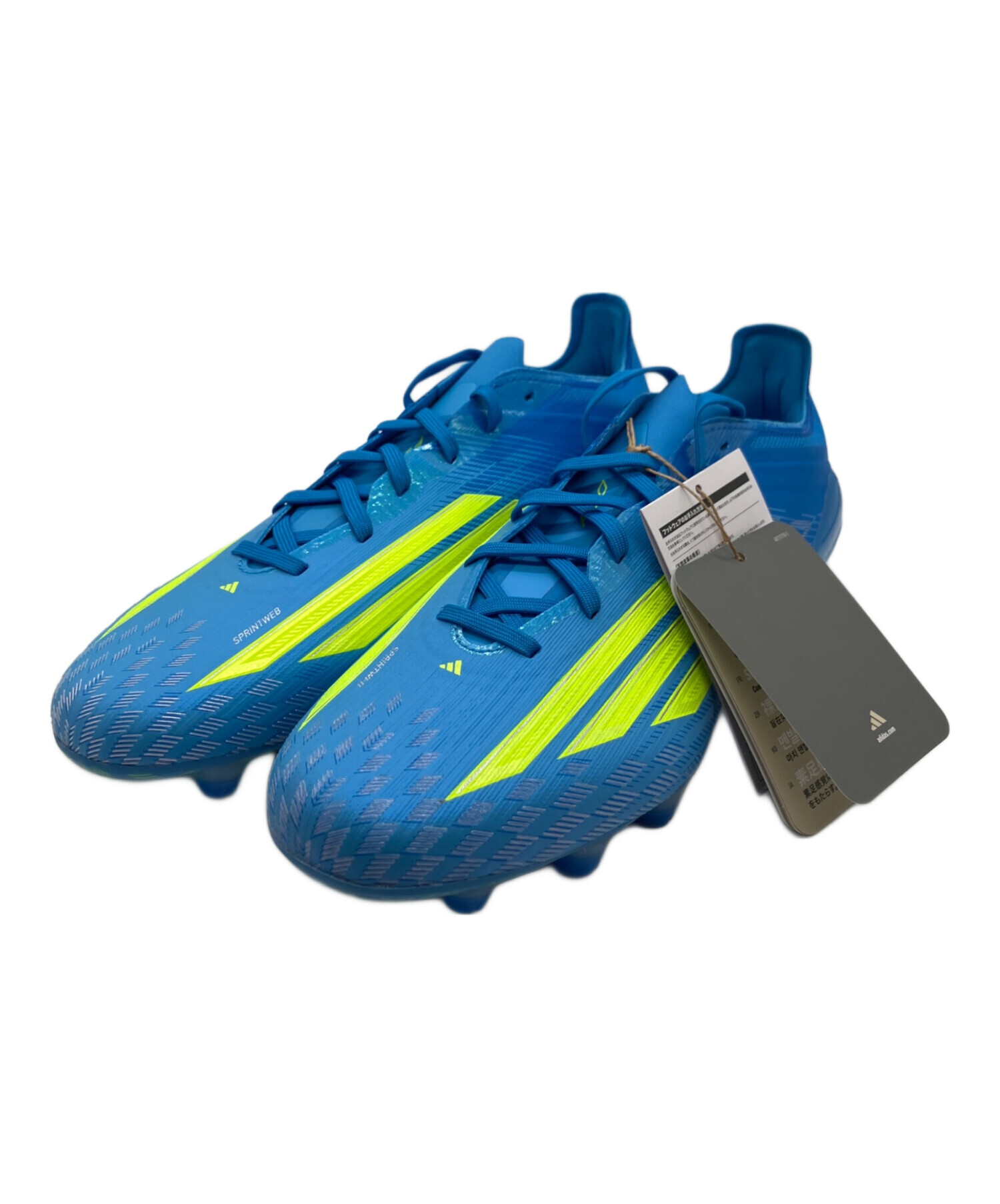 中古・古着通販】adidas (アディダス) サッカースパイク スカイブルー