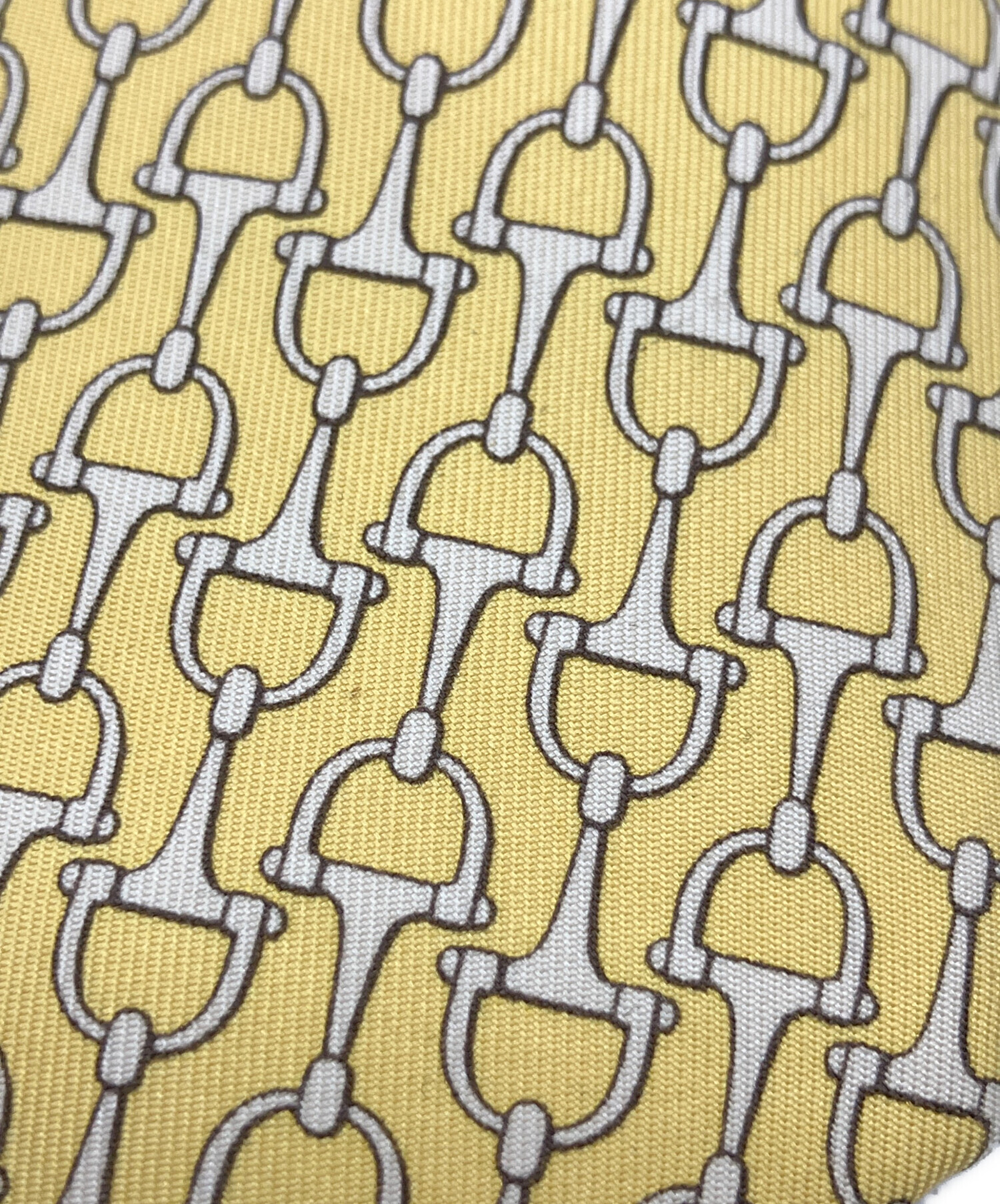 中古・古着通販】HERMES (エルメス) ネクタイ イエロー サイズ