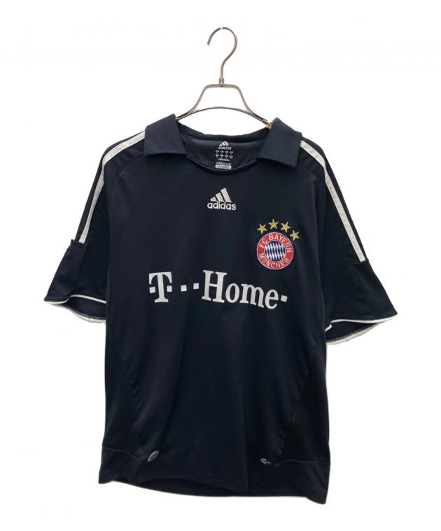 中古・古着通販】adidas (アディダス) ゲームシャツ ネイビー サイズ:M