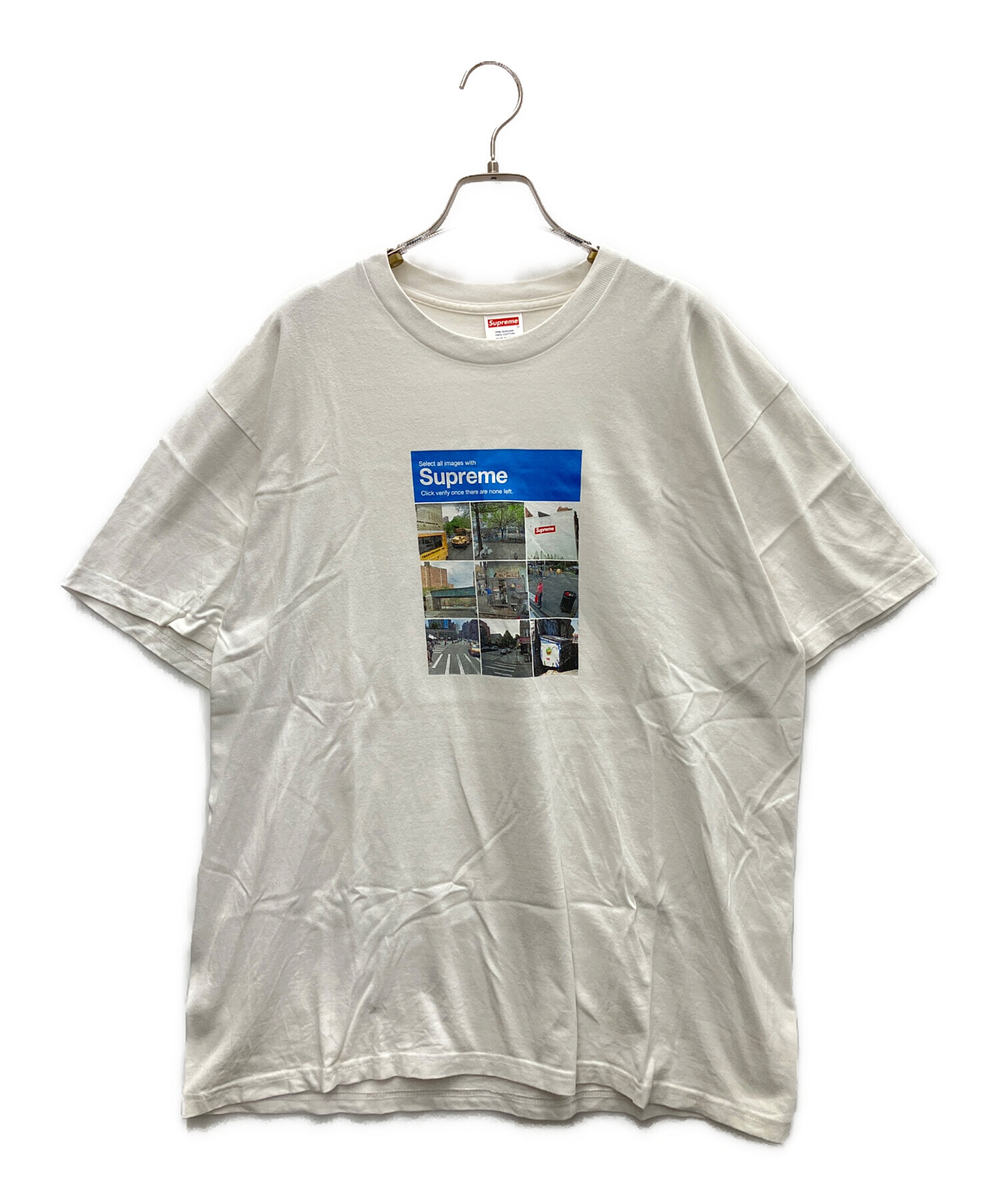 中古・古着通販】SUPREME (シュプリーム) Tシャツ ホワイト サイズ