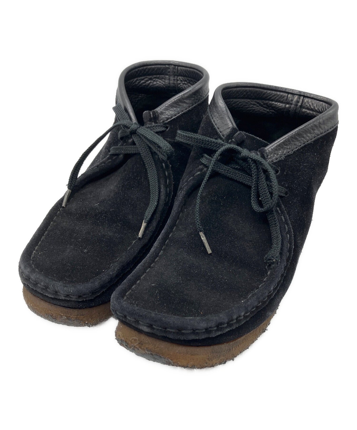 中古・古着通販】CLARKS (クラークス) シューズ ブラック サイズ:SIZE
