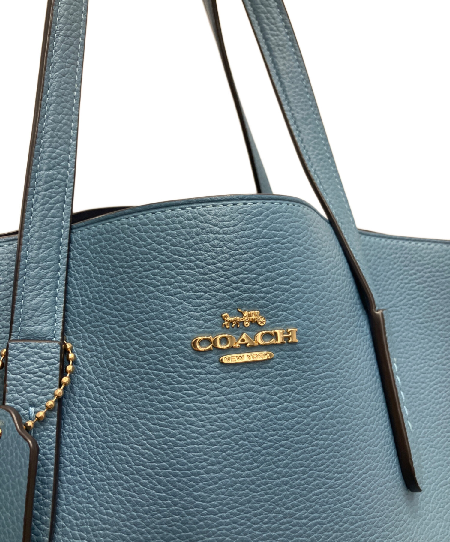 中古・古着通販】COACH (コーチ) トートバッグ ブルー｜ブランド・古着