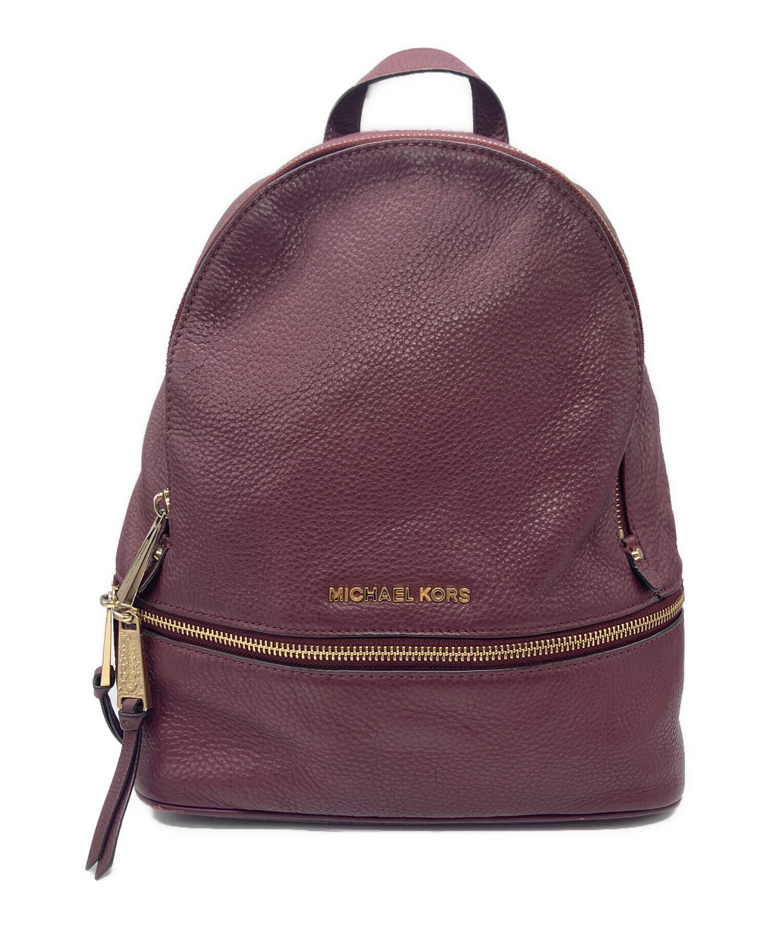 中古・古着通販】MICHAEL KORS (マイケルコース) リュック レッド