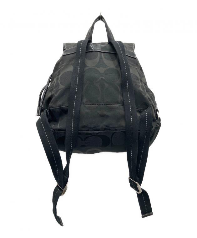 コーチ　リュック　未使用品 中古・古着通販】COACH (コーチ) リュック ブラック｜ブランド・古着