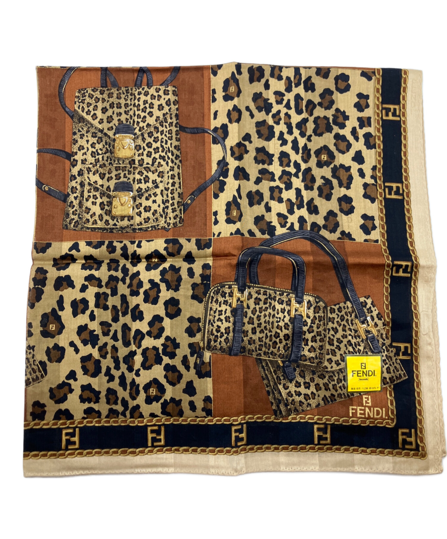 中古・古着通販】FENDI (フェンディ) ハンカチ 未使用品｜ブランド