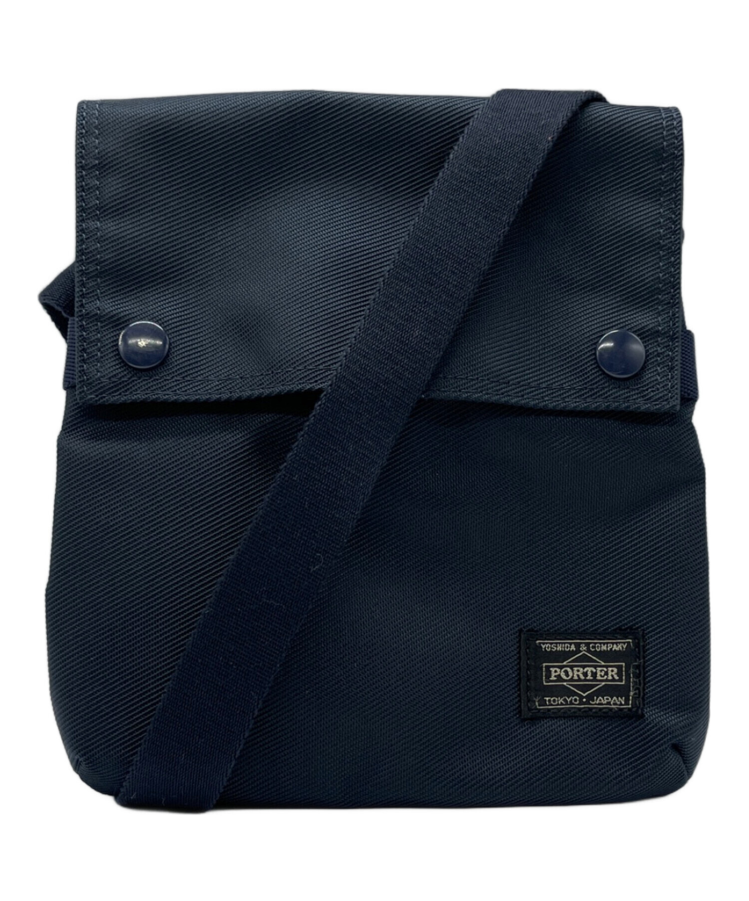 中古・古着通販】PORTER (ポーター) ショルダーバッグ ネイビー サイズ 