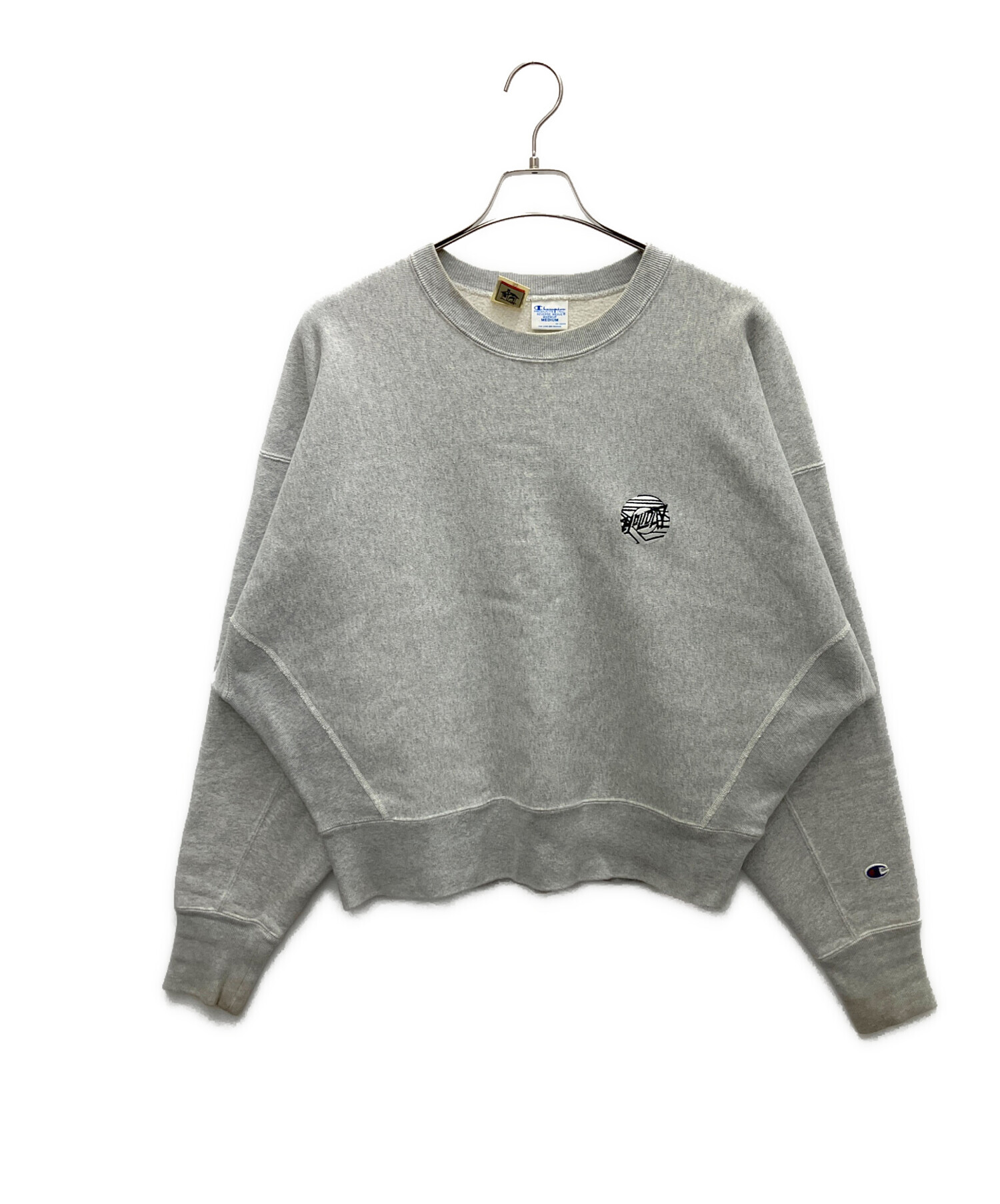 90's Champion チャンピオン リバースウィーブ スウェット　グレー 中古・古着通販】Champion REVERSE WEAVE (チャンピオン リバース
