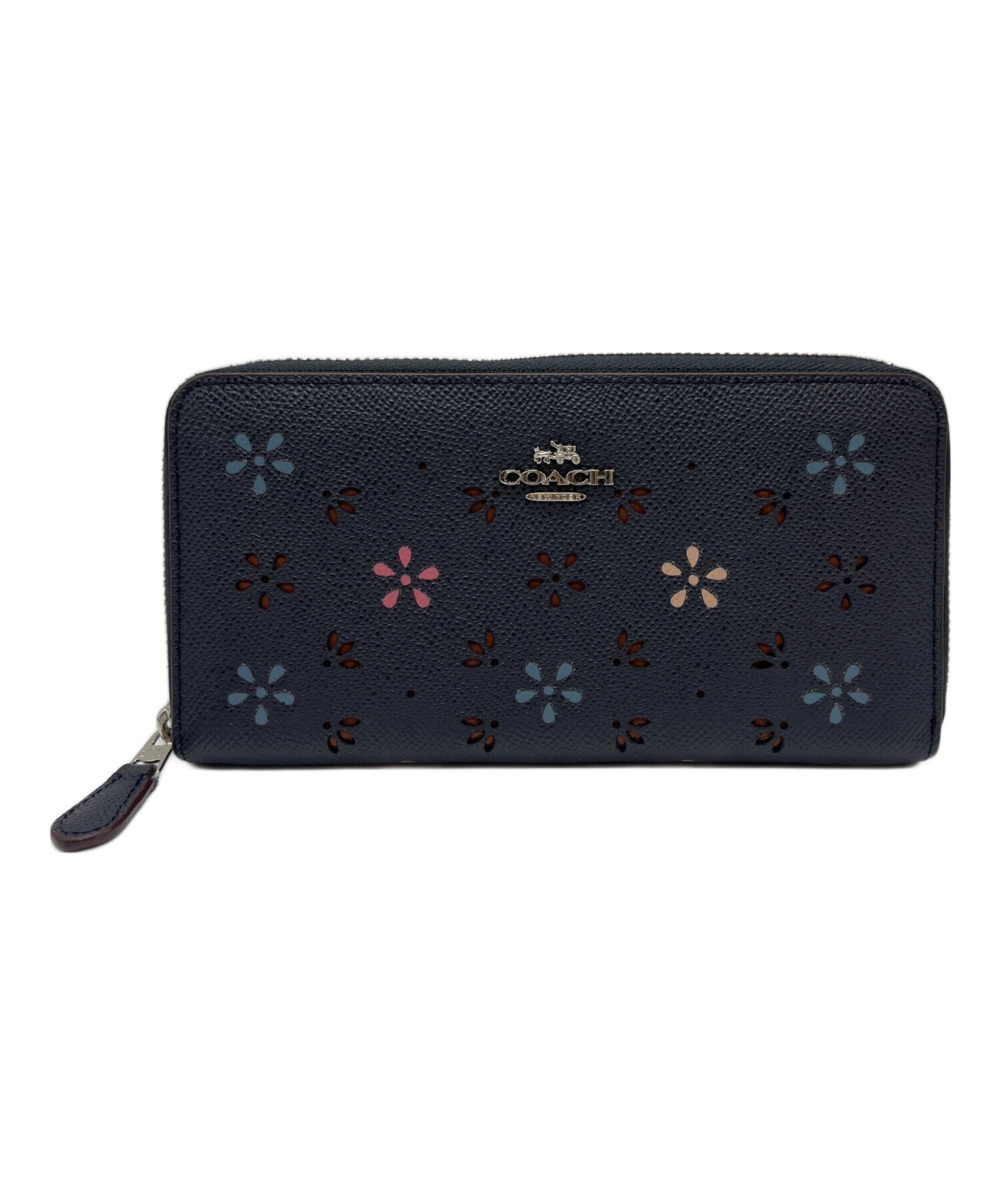 中古・古着通販】COACH (コーチ) 長財布 ネイビー｜ブランド・古着通販 