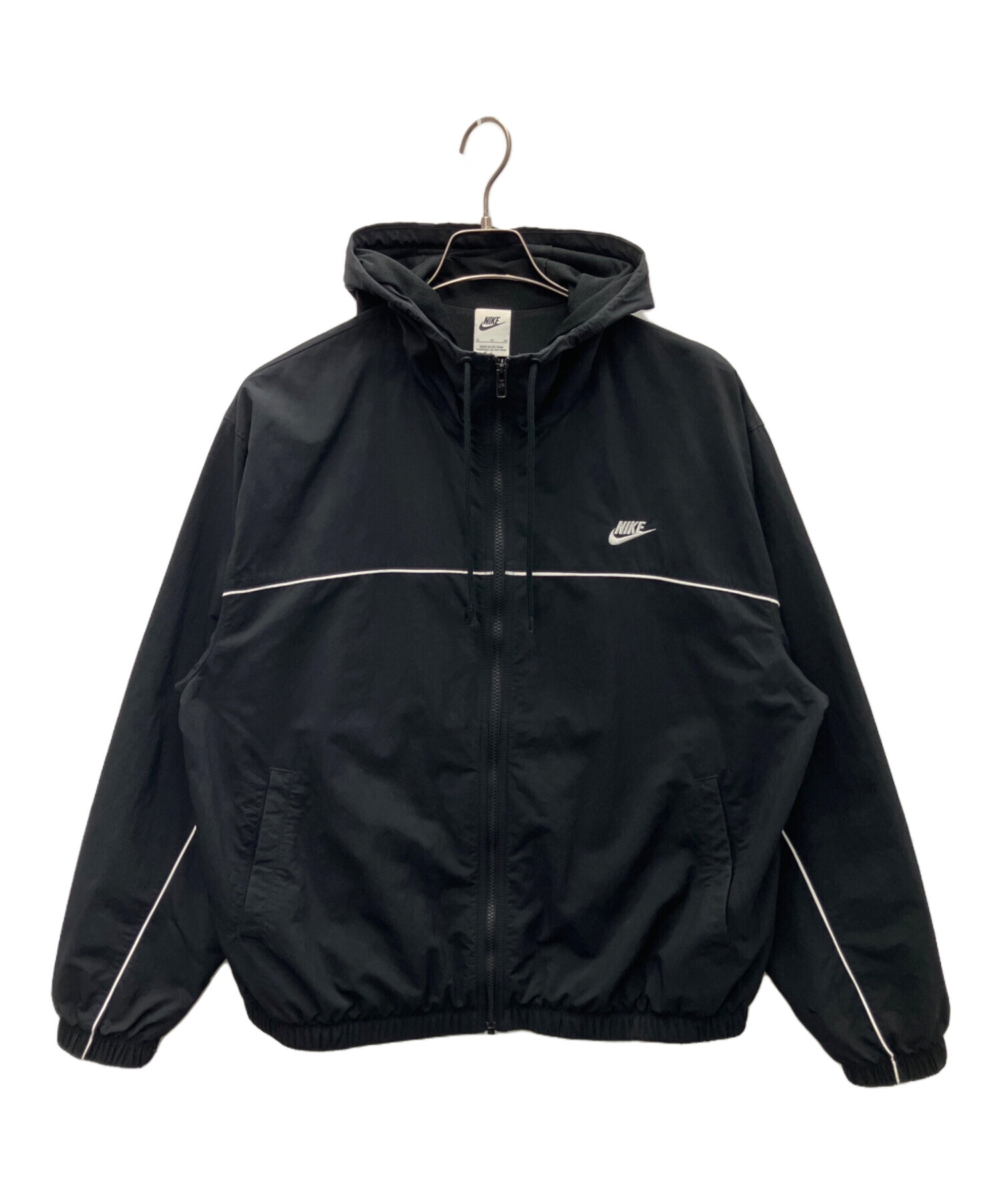 中古・古着通販】NIKE (ナイキ) ウインドブレーカー ブラック サイズ