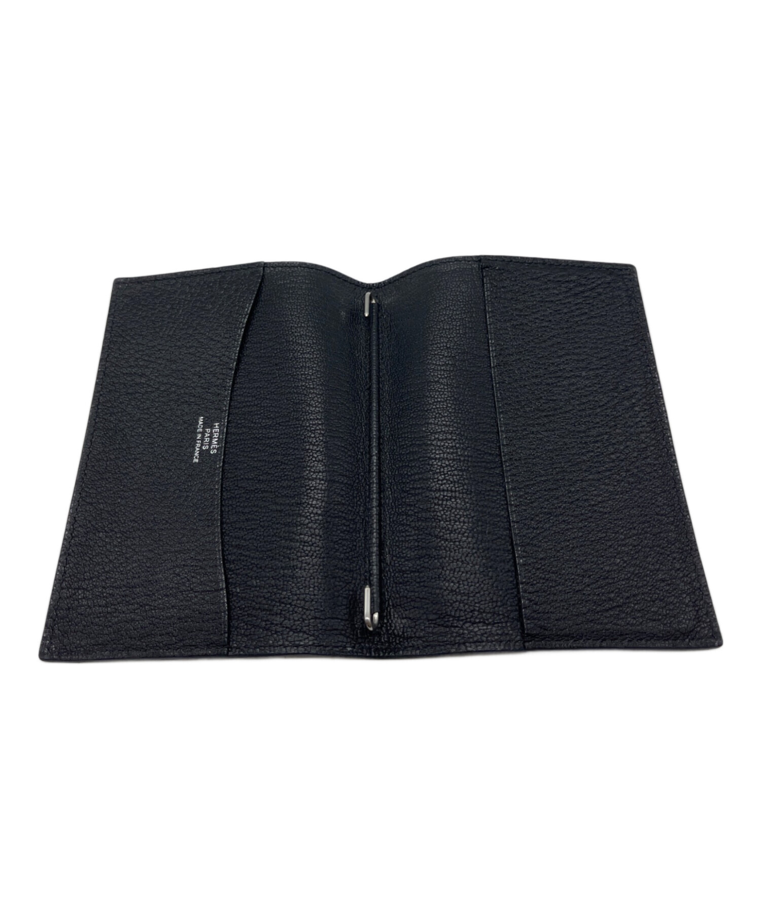 中古・古着通販】HERMES (エルメス) 手帳カバー ブラック｜ブランド