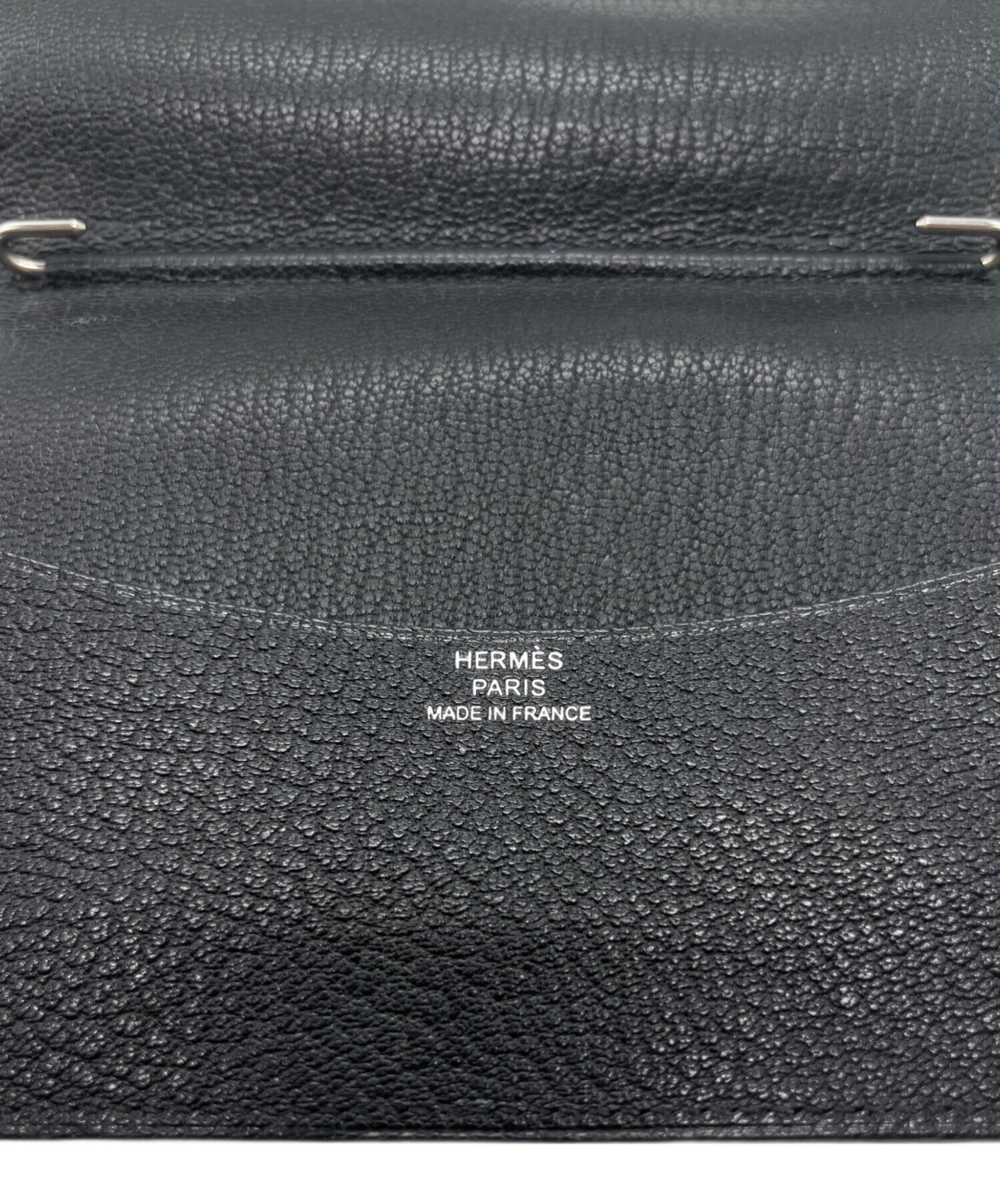 中古・古着通販】HERMES (エルメス) 手帳カバー ブラック｜ブランド