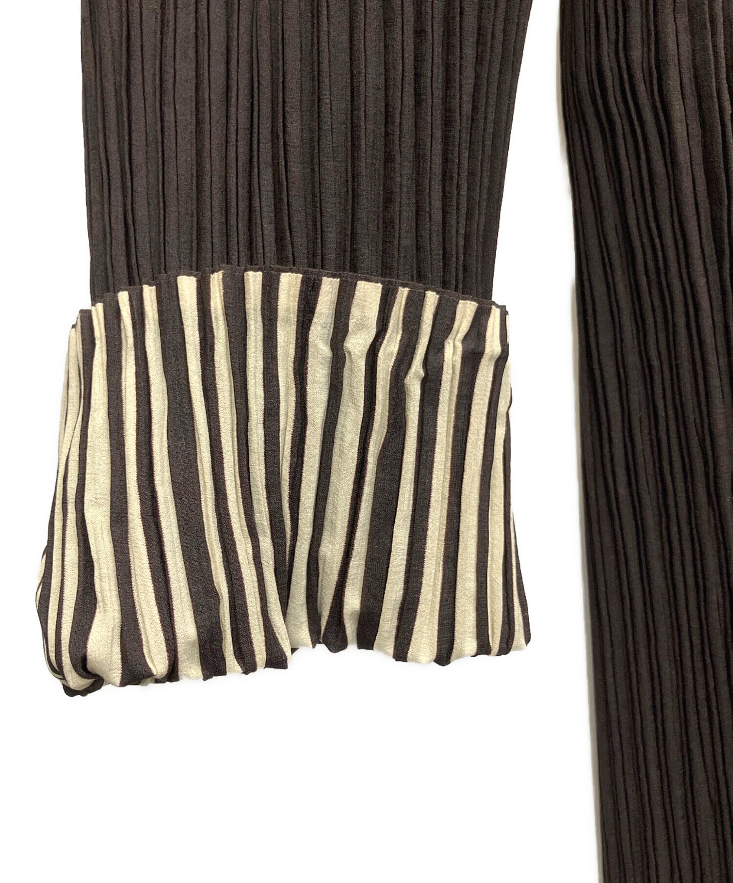 中古・古着通販】ISSEY MIYAKE (イッセイミヤケ) 長袖シャツ ブラック