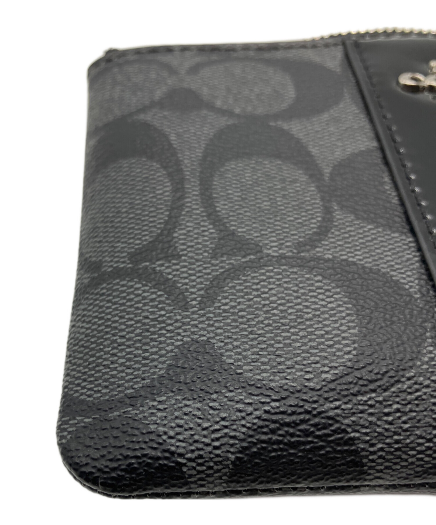 中古・古着通販】COACH (コーチ) ポーチ ブラック｜ブランド・古着通販