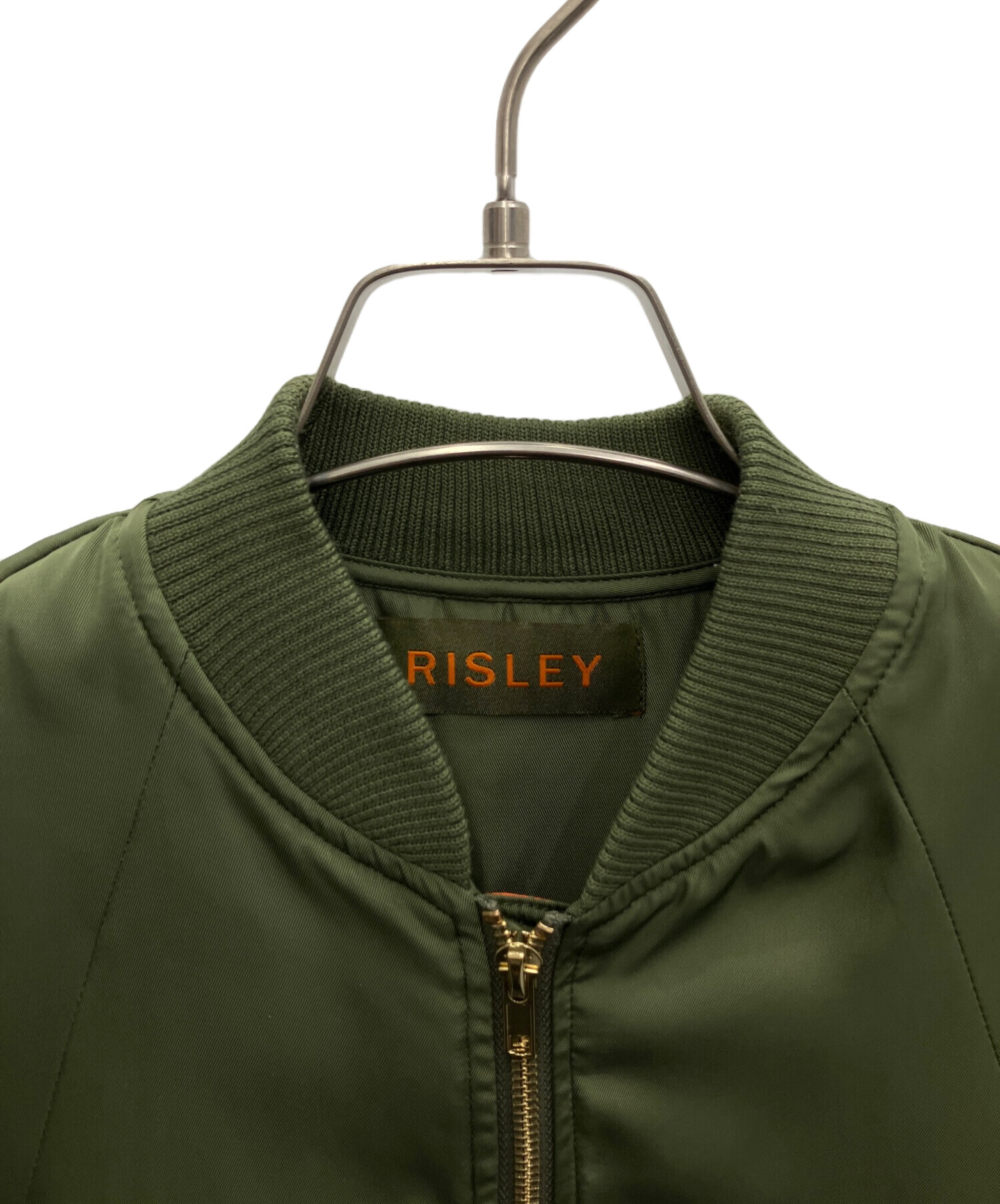 中古・古着通販】Risley (リズレー) ブルゾン グリーン サイズ:Free