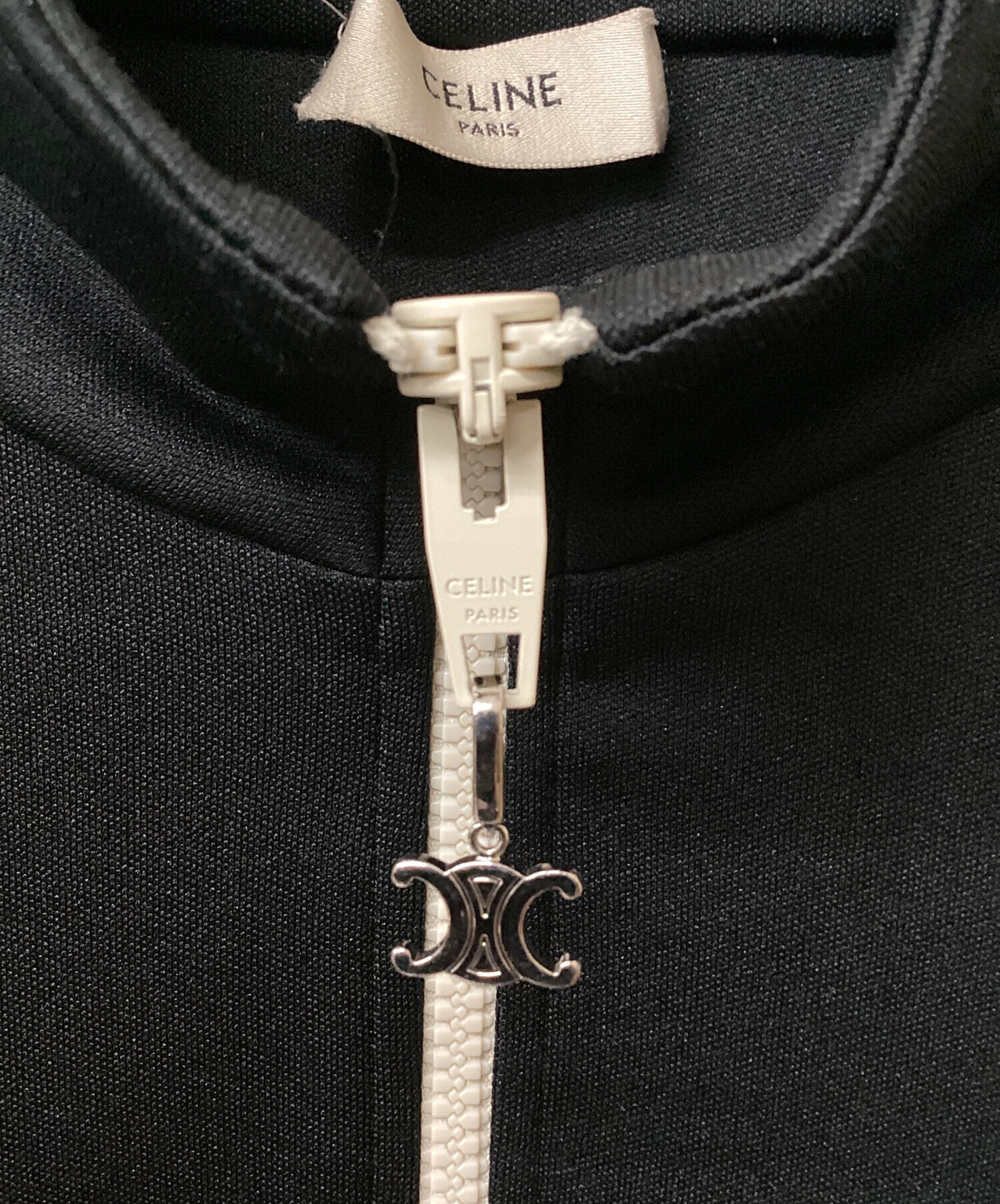 中古・古着通販】CELINE (セリーヌ) トラックジャケット ブラック