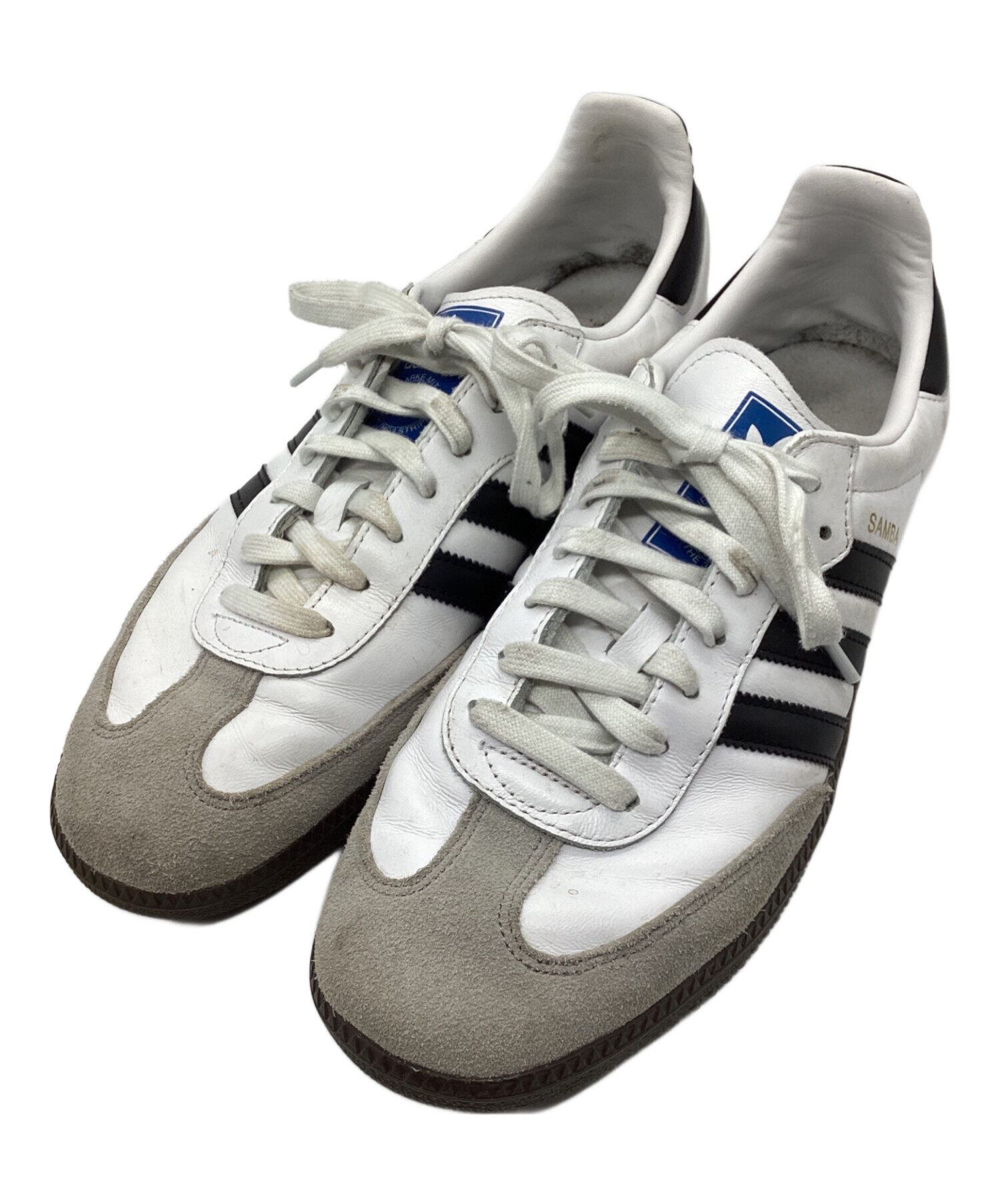 中古・古着通販】adidas (アディダス) SAMBA ホワイト×ブラック サイズ